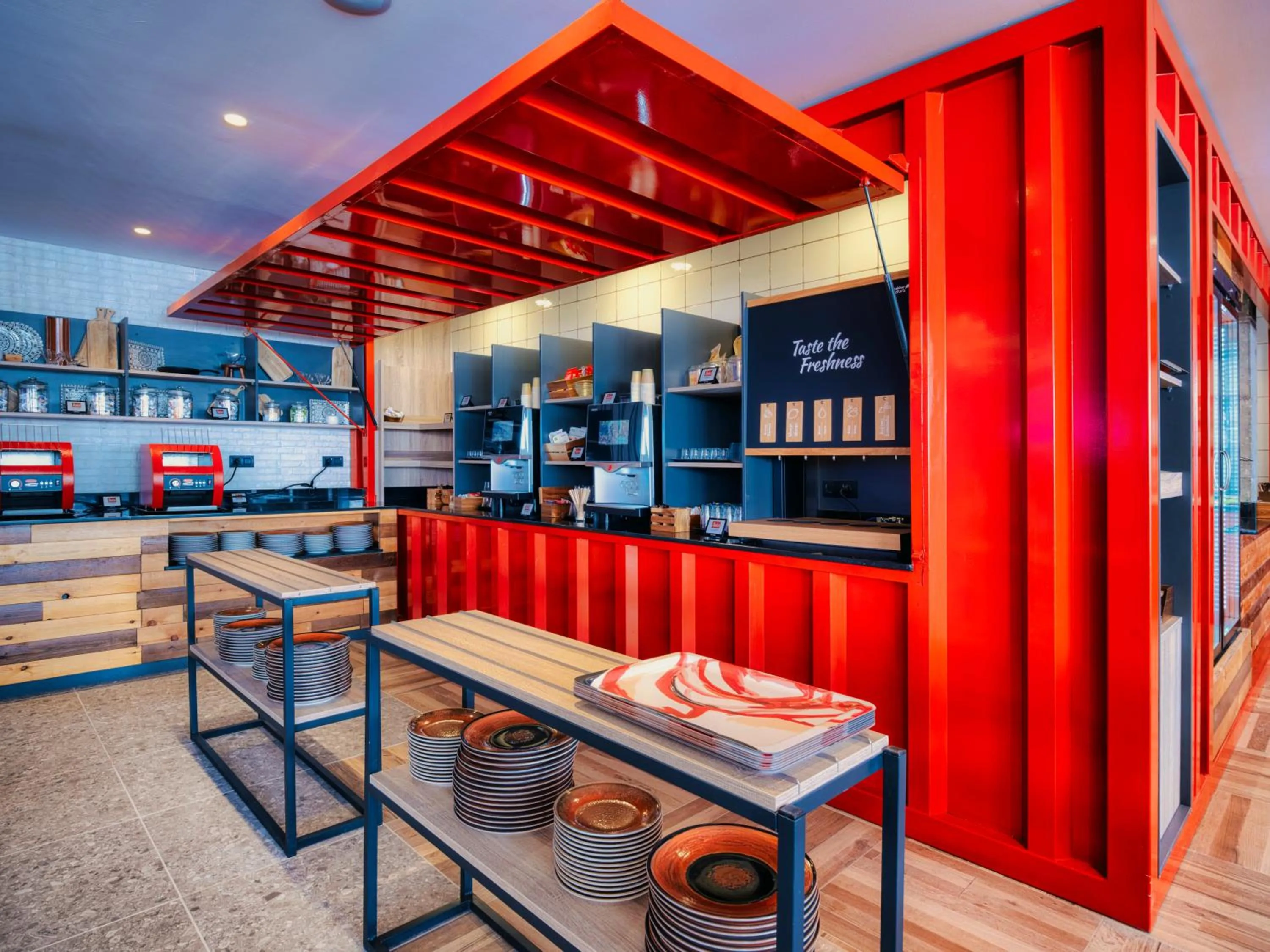 Dining area in Sholeo Lodges Los Gigantes