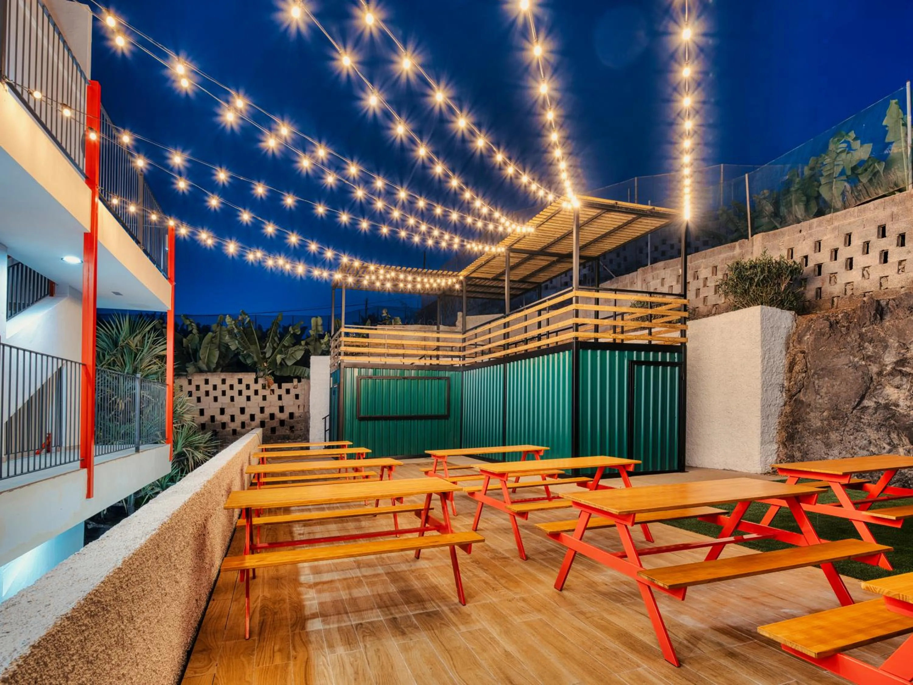 Patio in Sholeo Lodges Los Gigantes