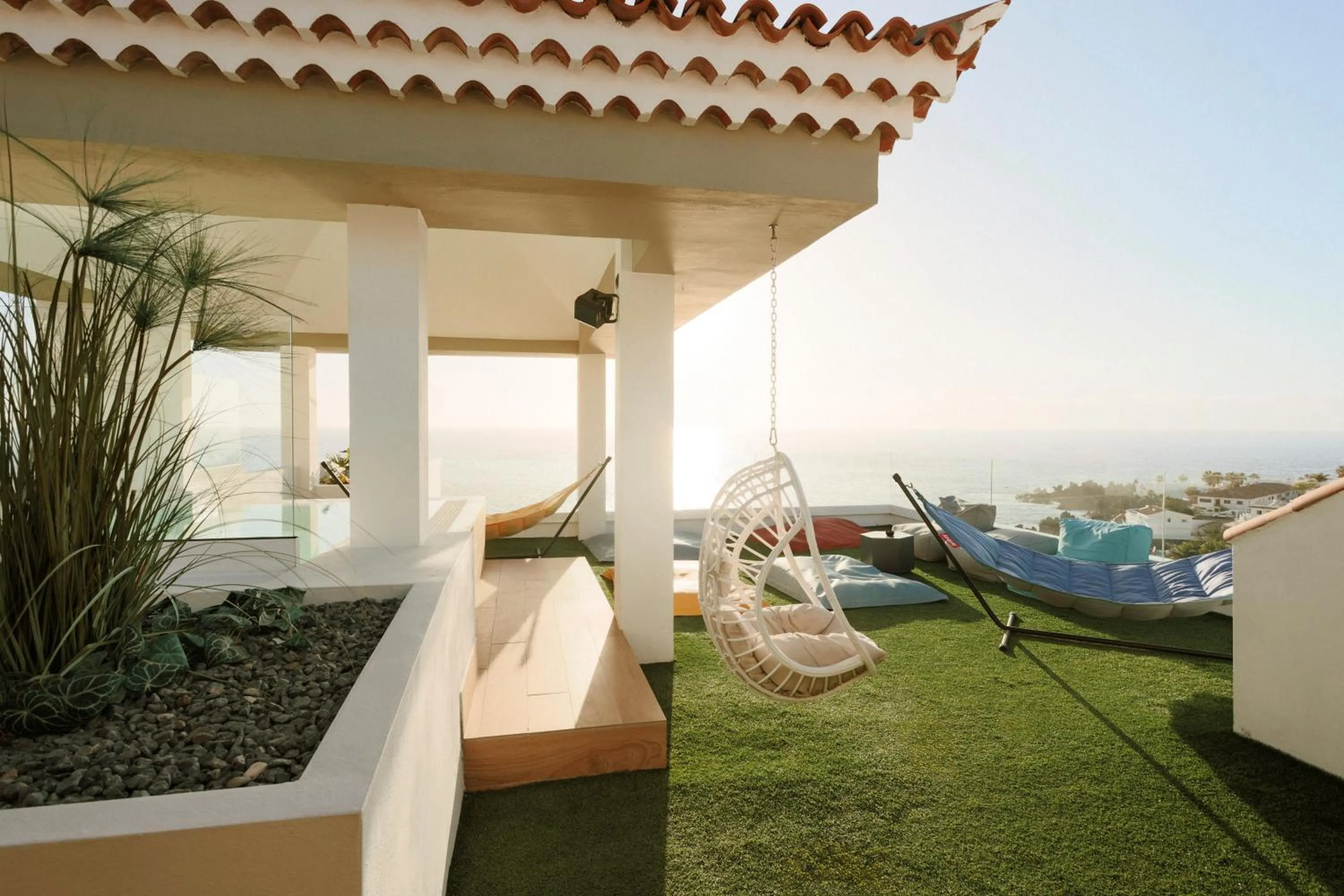 Sea view in Sholeo Lodges Los Gigantes