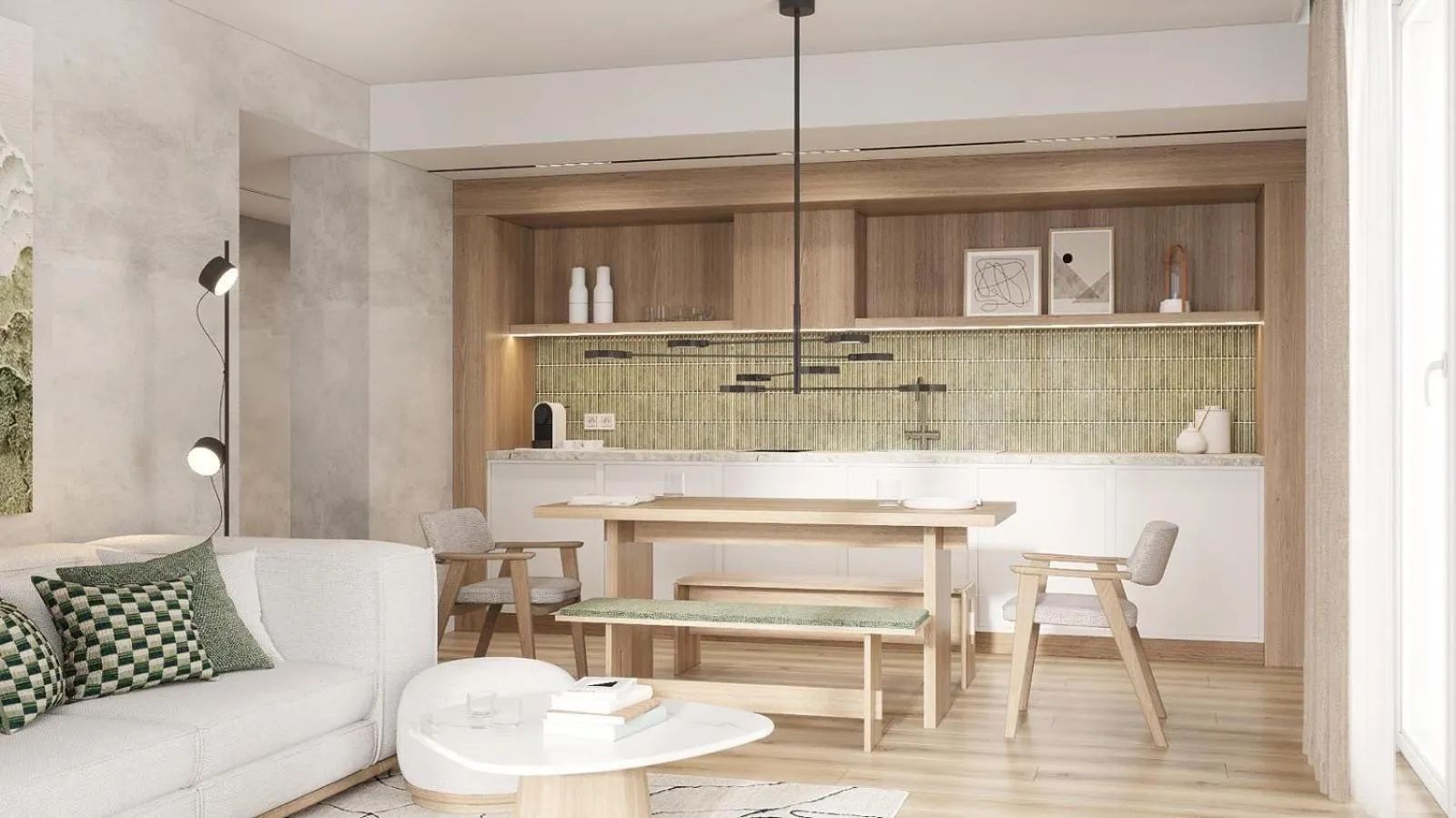 Kitchen or kitchenette in Magnus Resort