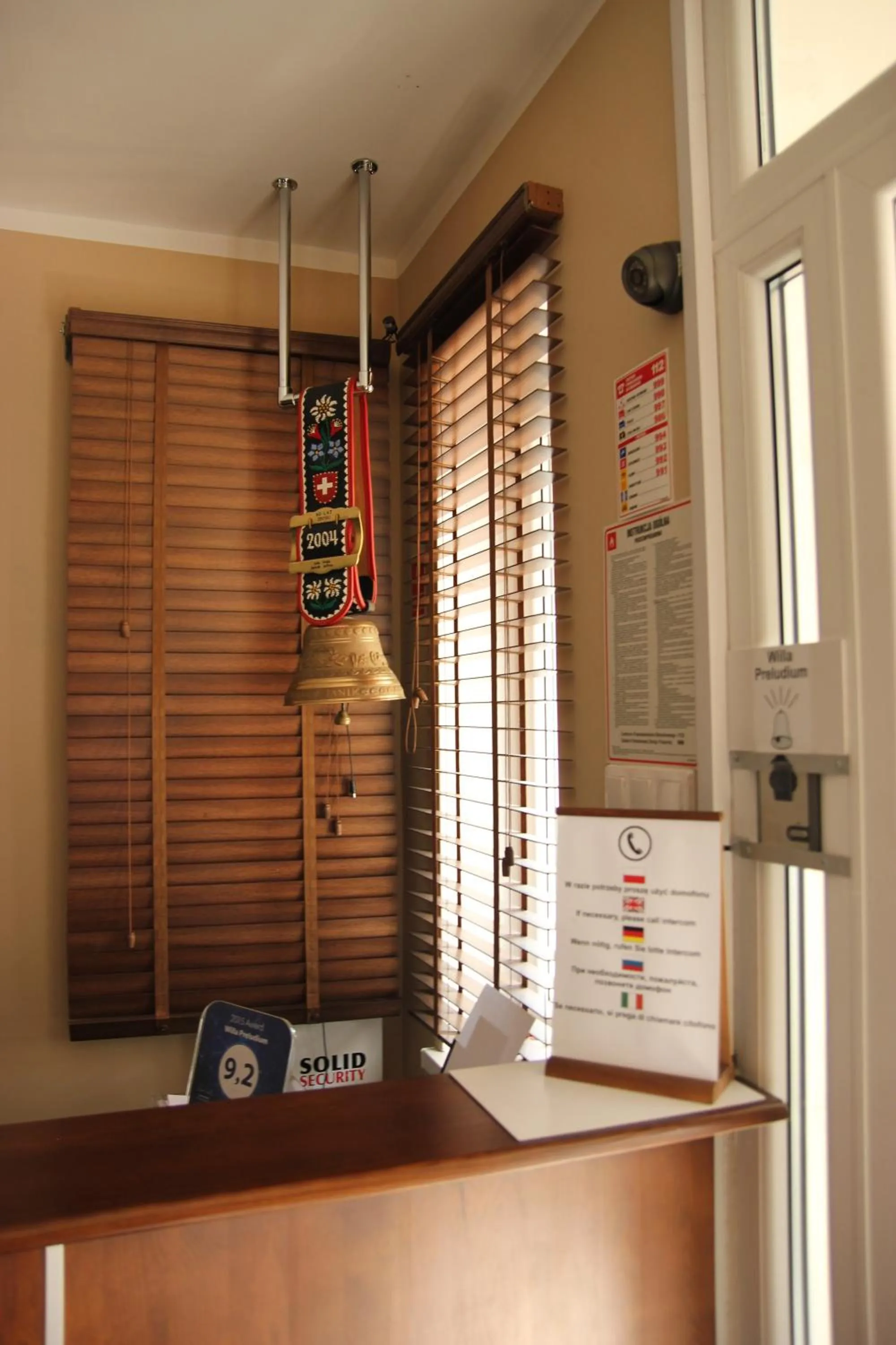 Lobby or reception in Willa Preludium