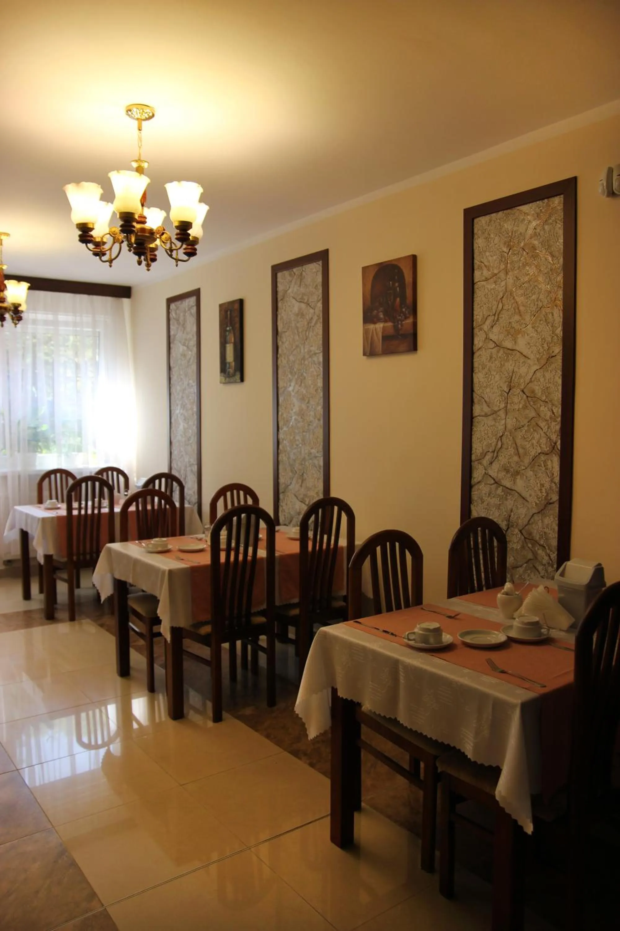 Dining area in Willa Preludium
