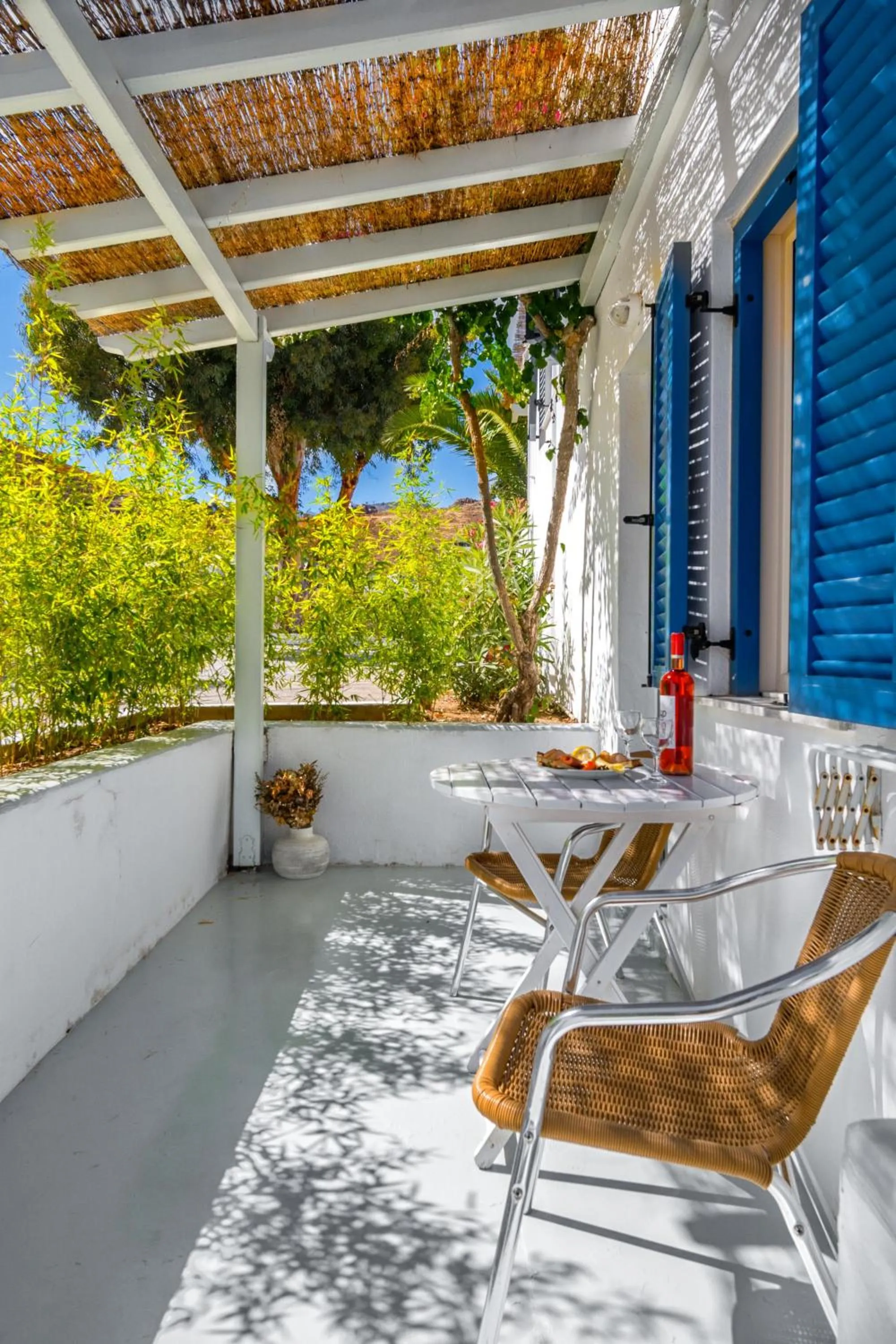 Garden view in Coralli Seaside Resort