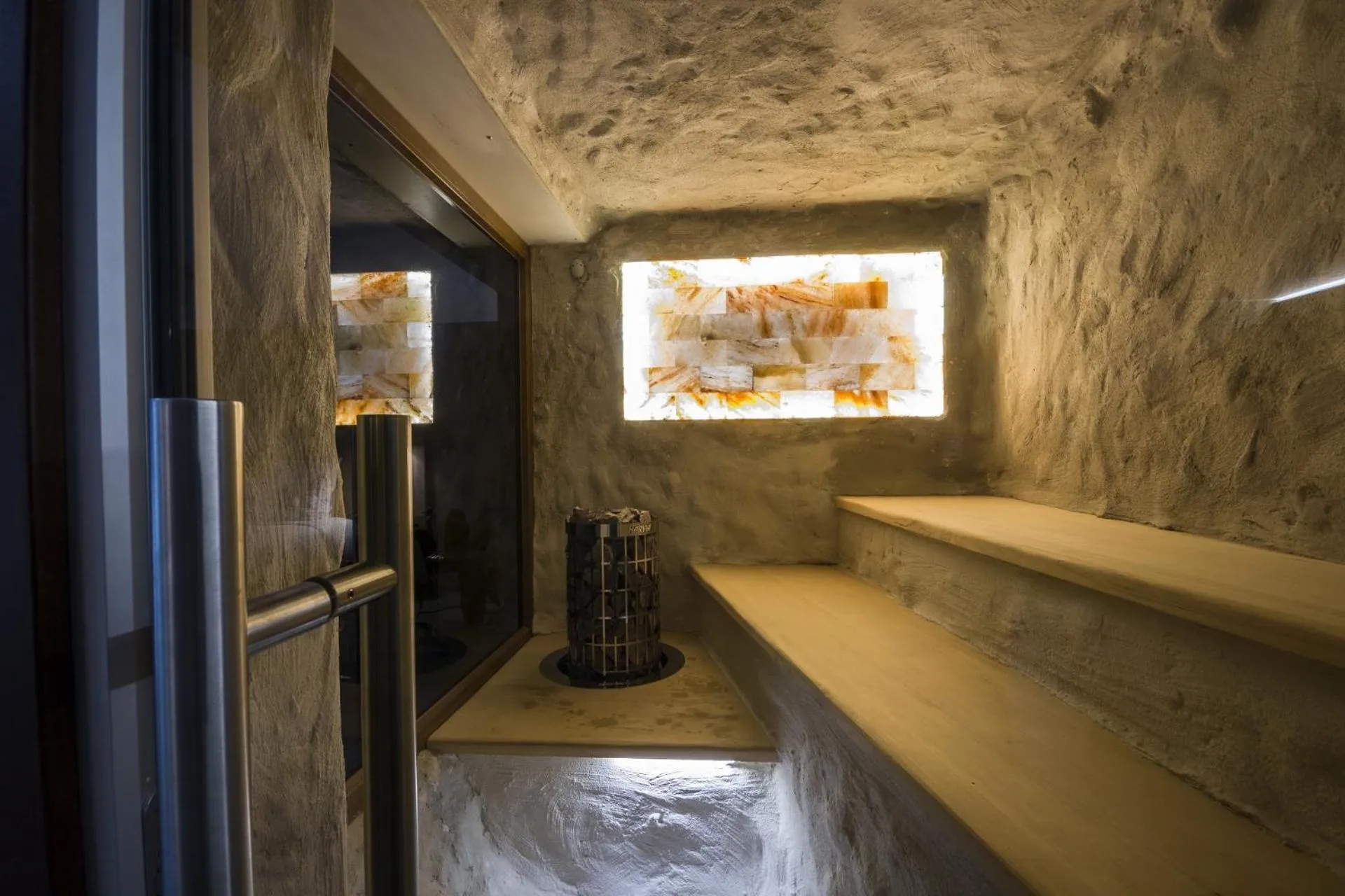 Sauna in Auberge au Boeuf