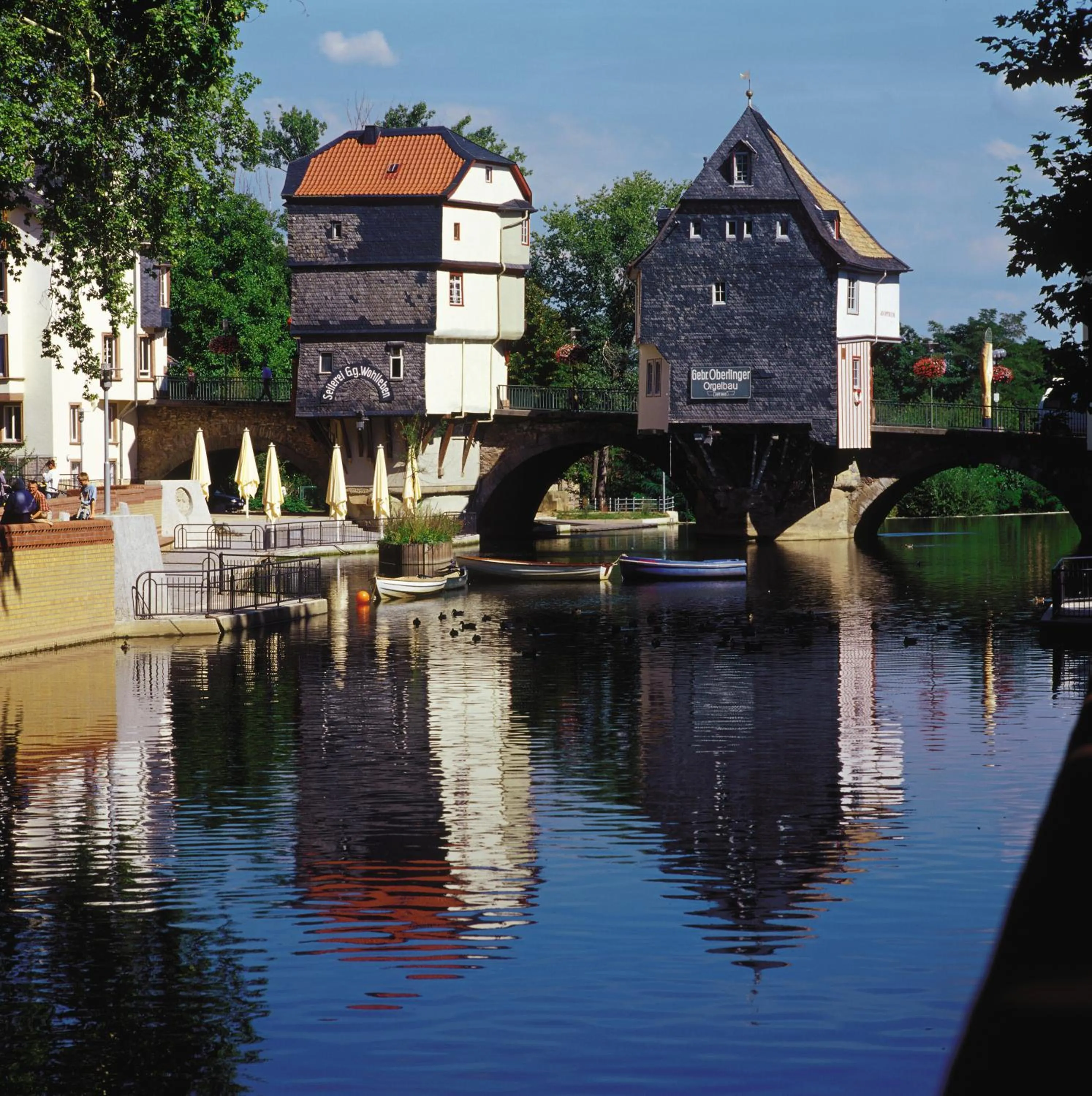 River view in BC Hotel Bad Kreuznach mit Restaurant Mühlentor