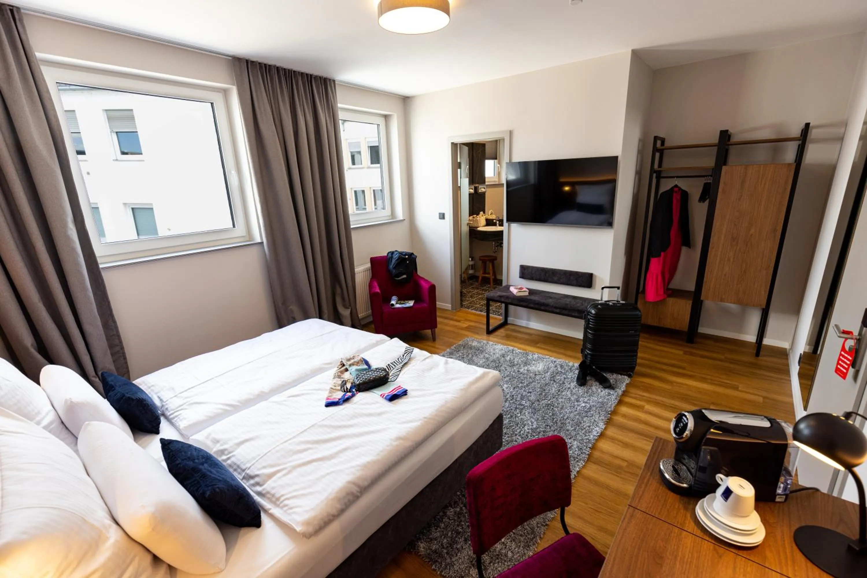 Photo of the whole room, Bed in BC Hotel Bad Kreuznach mit Restaurant Mühlentor