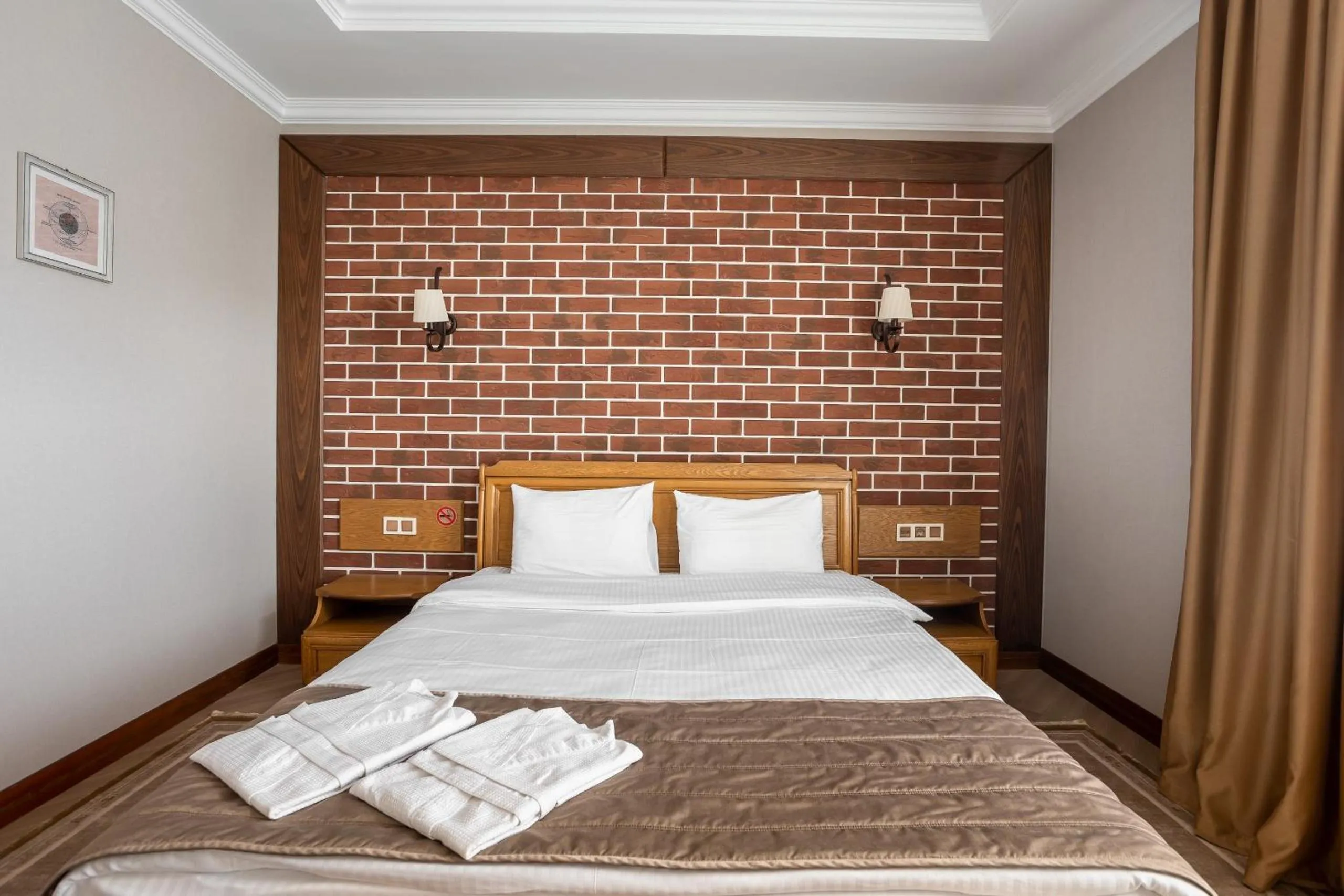 Bed in Sacvoyage Hotel