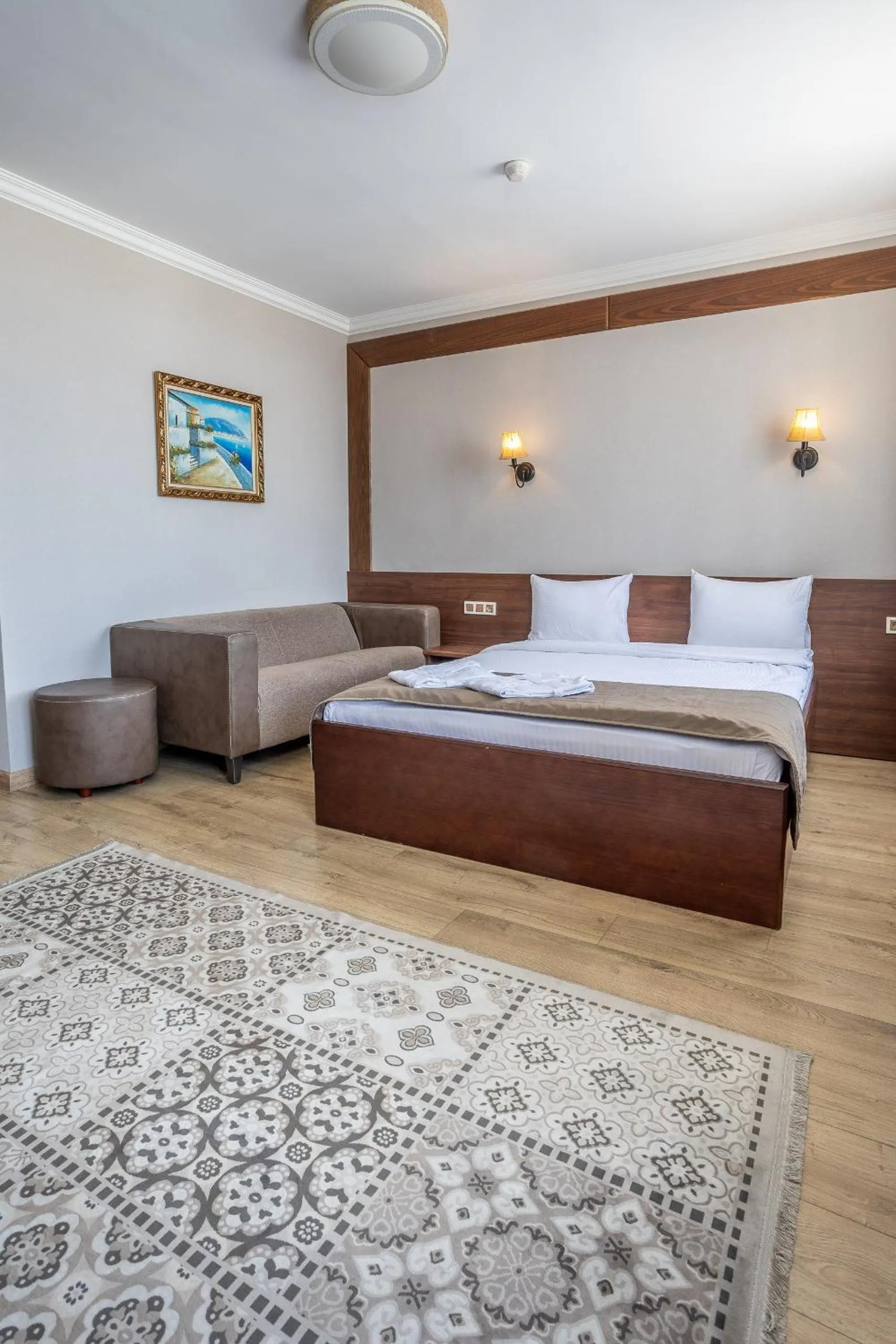 Bed in Sacvoyage Hotel