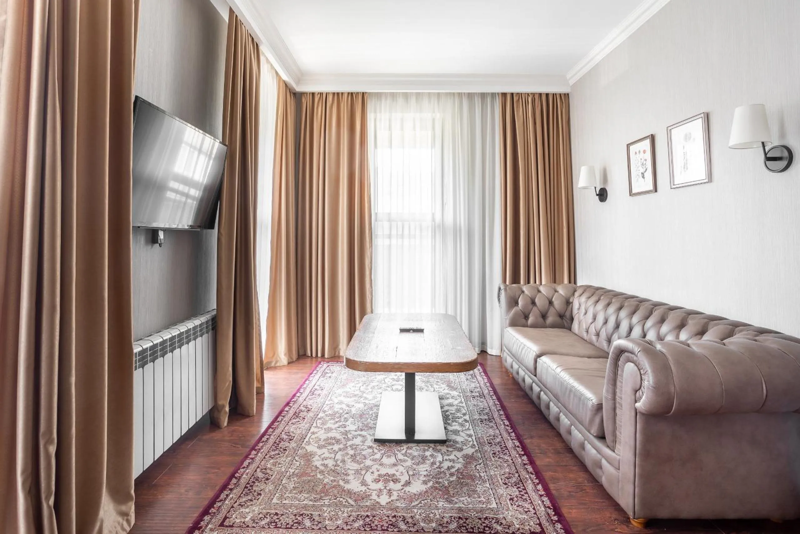 Living room in Sacvoyage Hotel