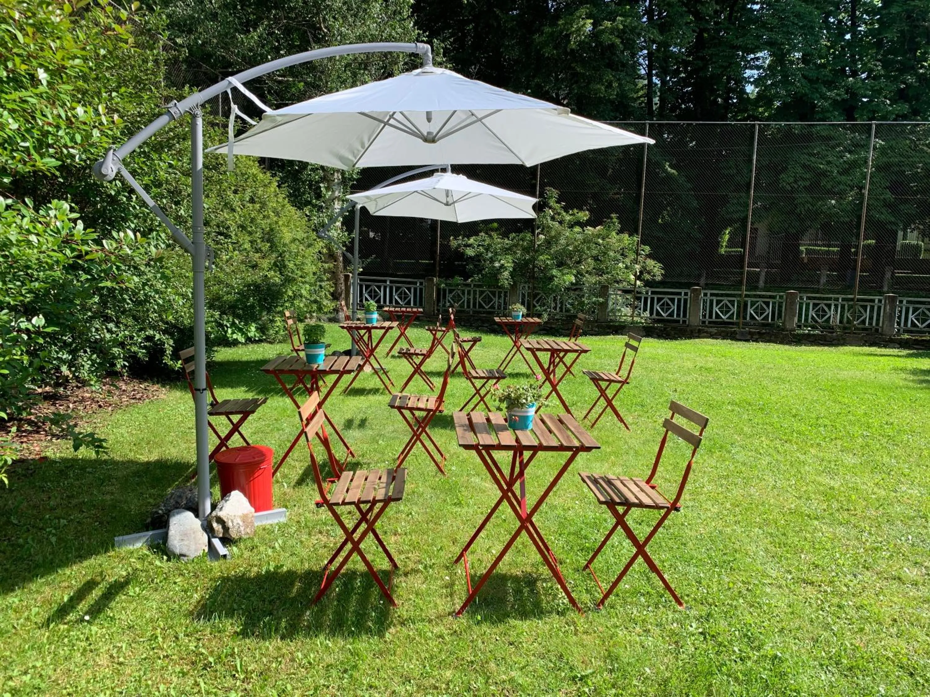 Patio in Hotel Cims de Camprodon