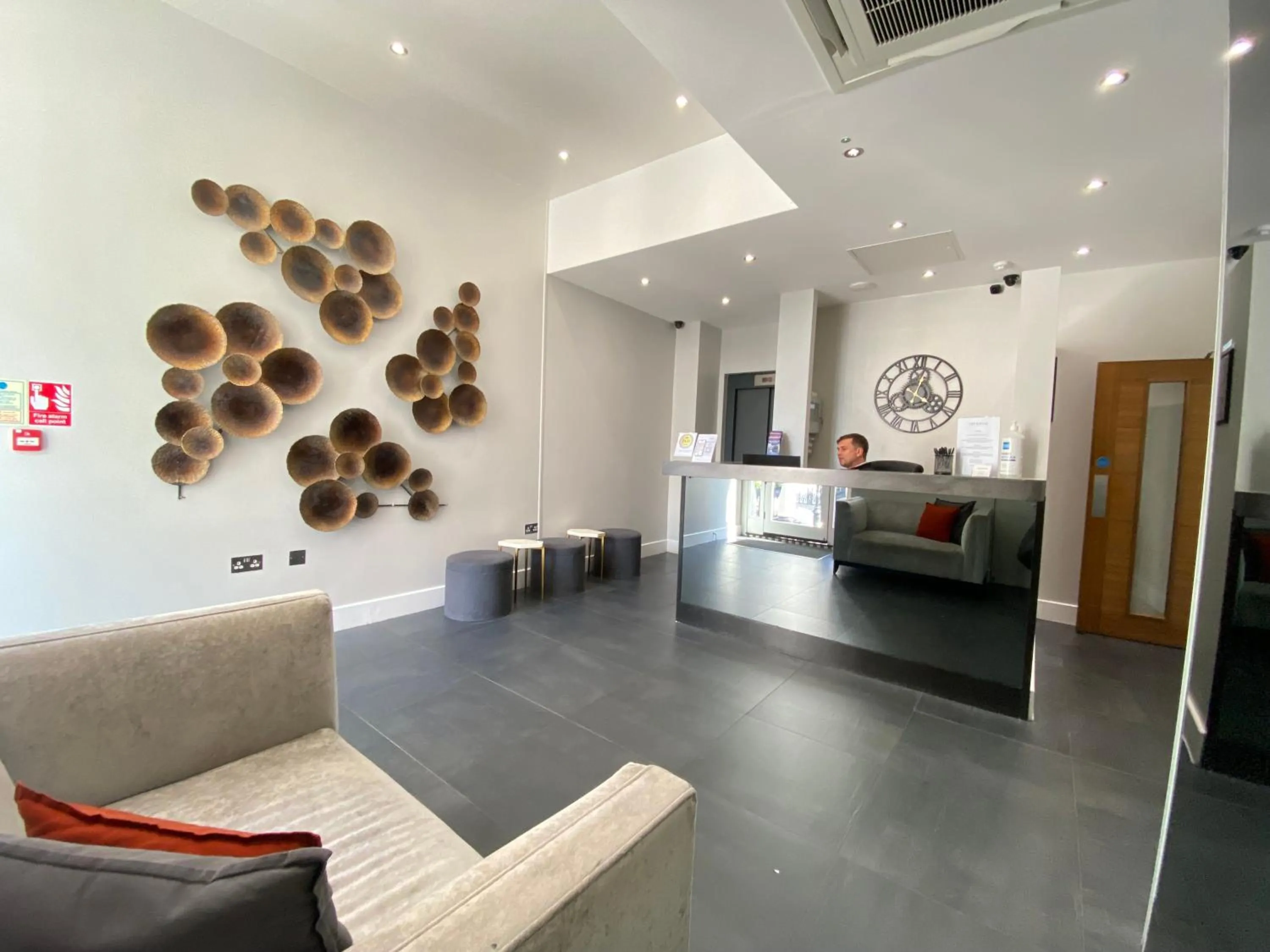 Lobby or reception in Trebovir Hotel