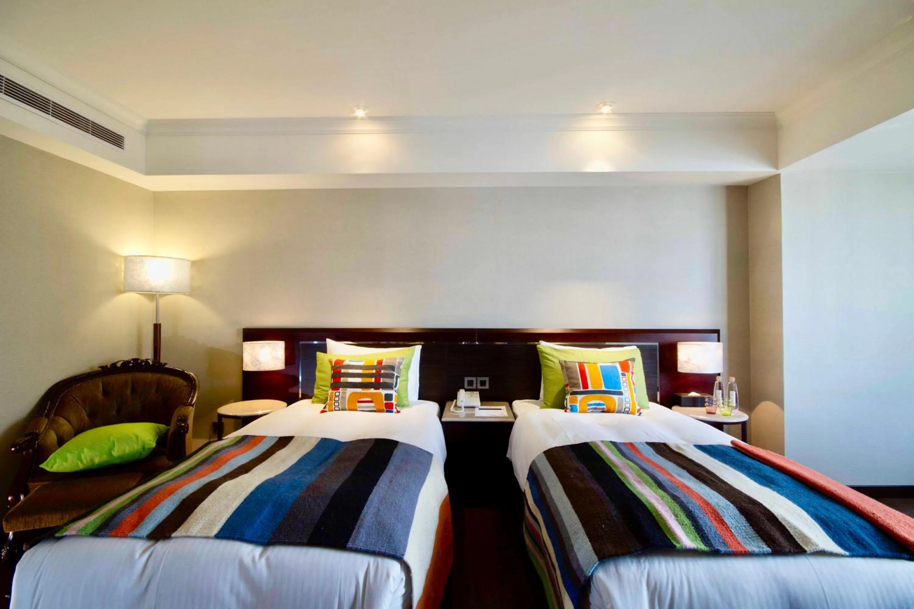 Bed in Taichung Charming City Hotel