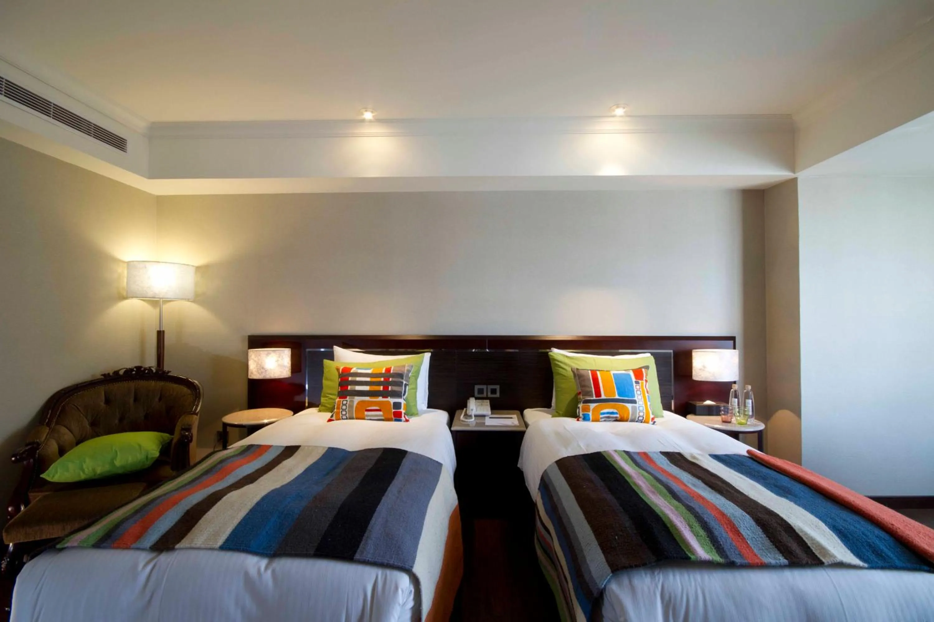 Bed in Taichung Charming City Hotel