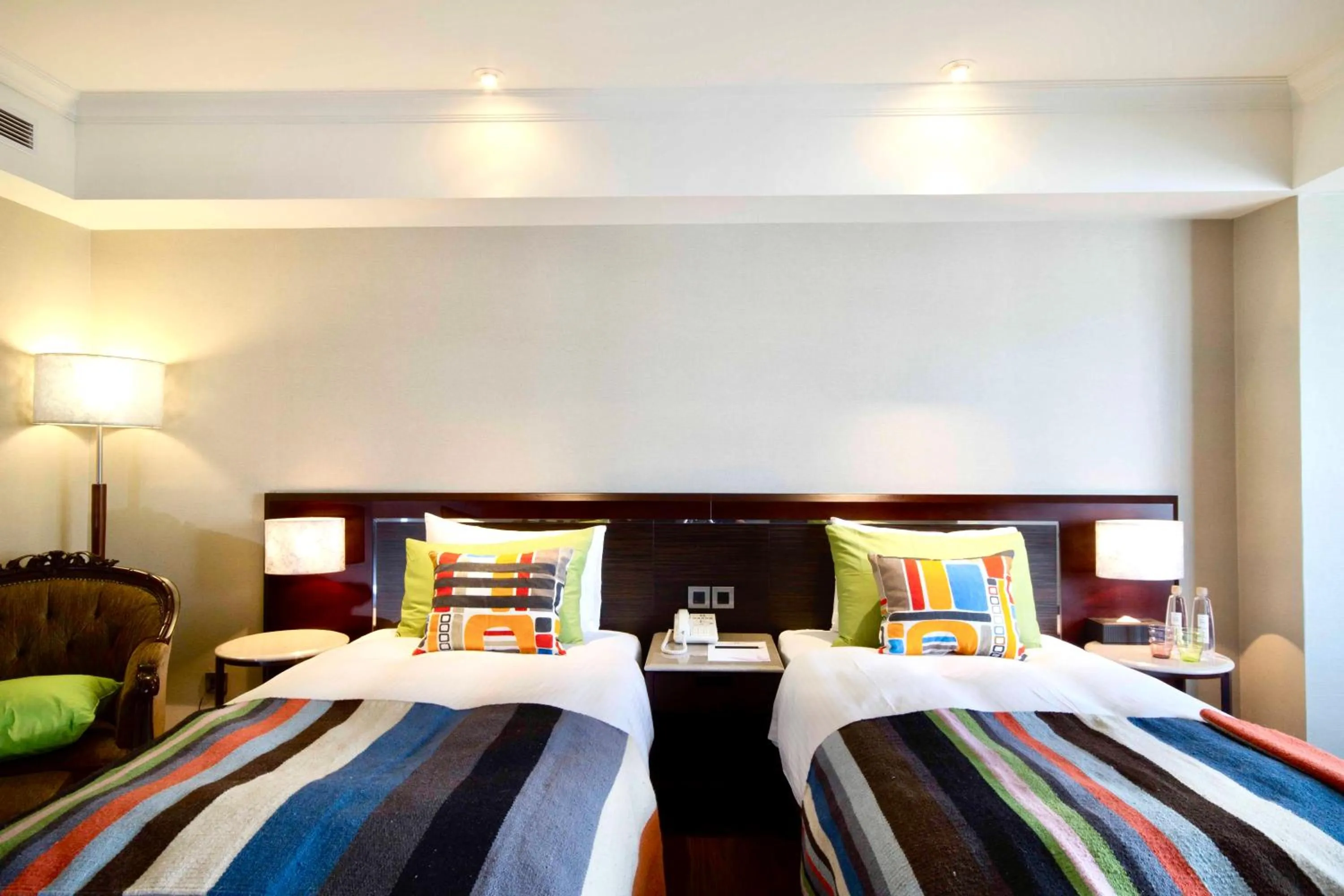 Bed in Taichung Charming City Hotel