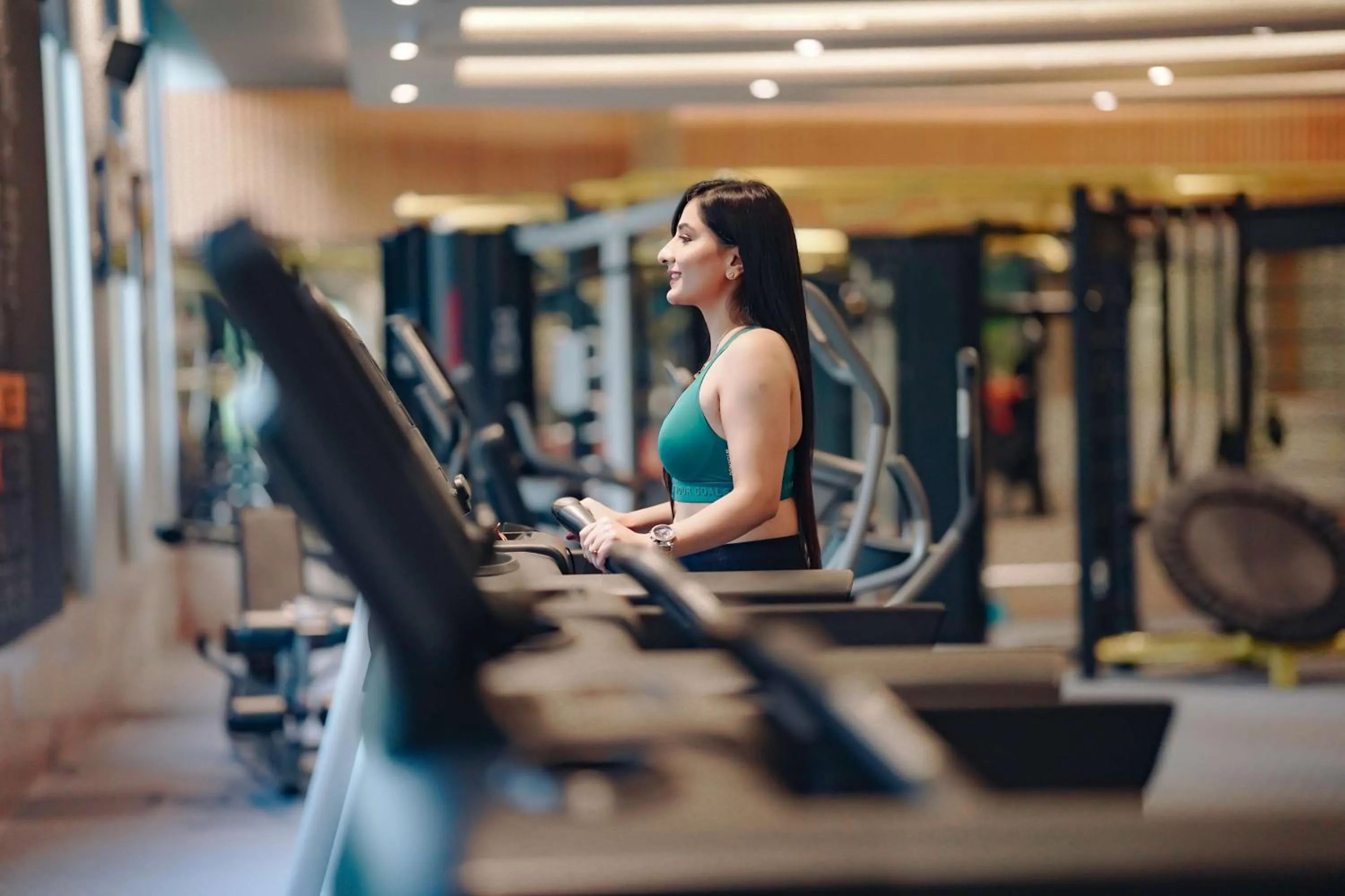 Fitness centre/facilities in Radisson Blu Hotel Amritsar