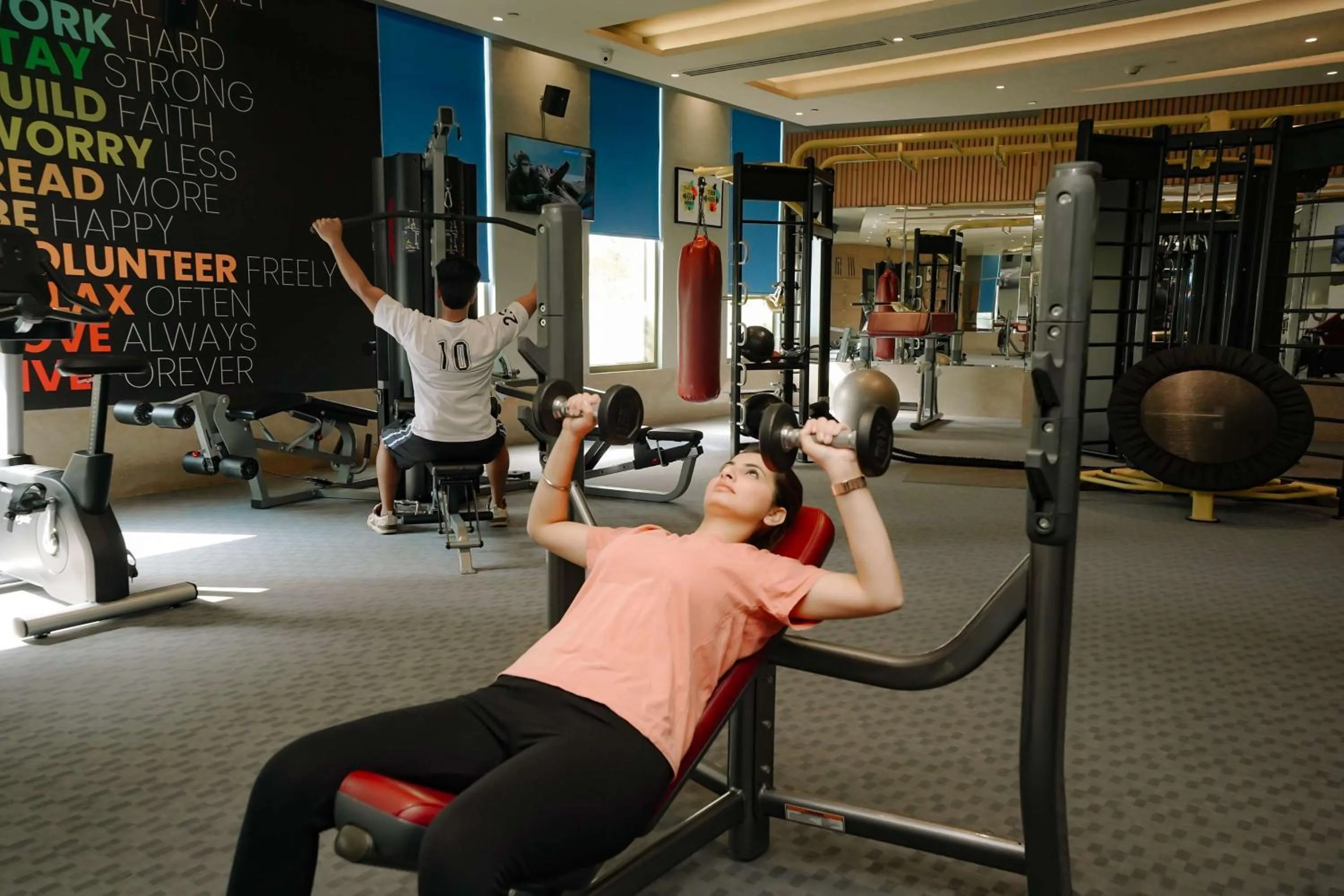 Fitness centre/facilities in Radisson Blu Hotel Amritsar