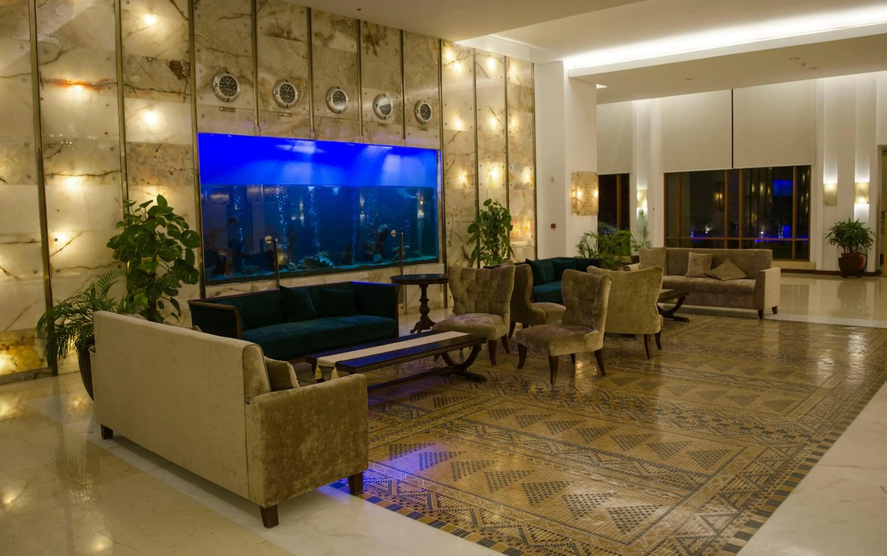 Lobby or reception in Zaver Pearl Continental, Gwadar