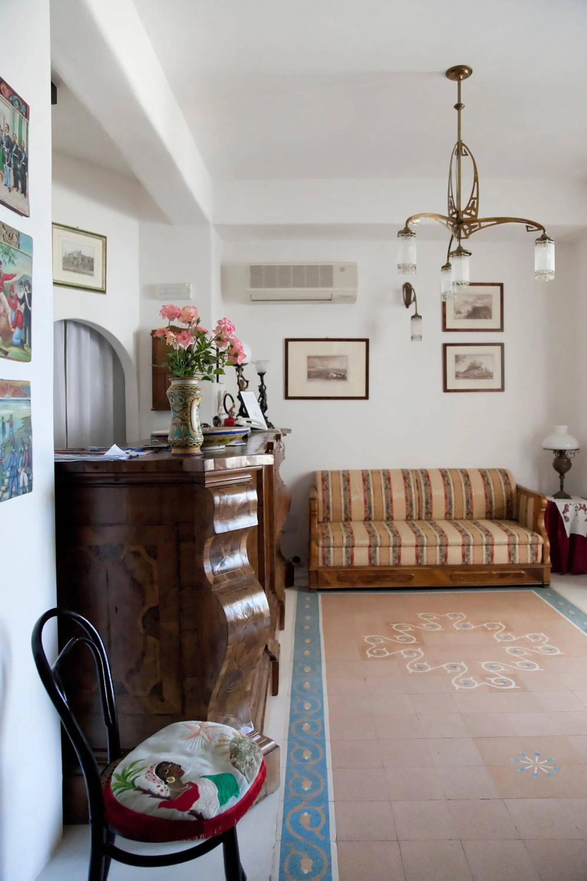 Lobby or reception in Hotel Santa Marina Antica Foresteria