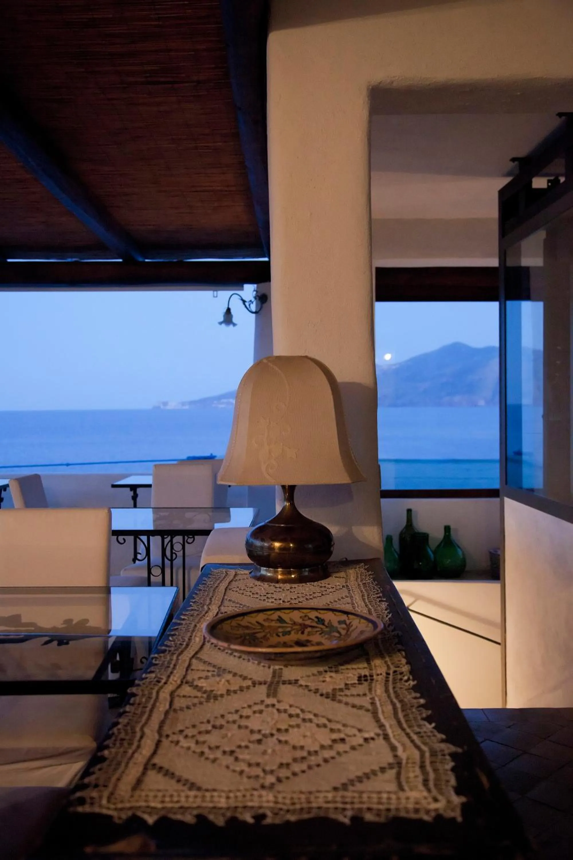 Balcony/Terrace, Bed in Hotel Santa Marina Antica Foresteria