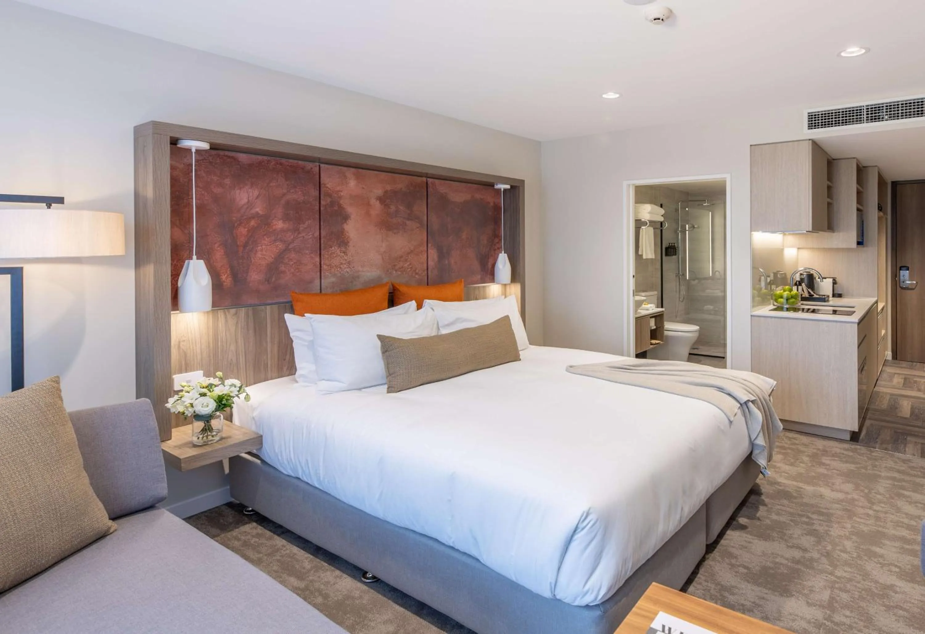 Bedroom, Bed in Sudima Christchurch City