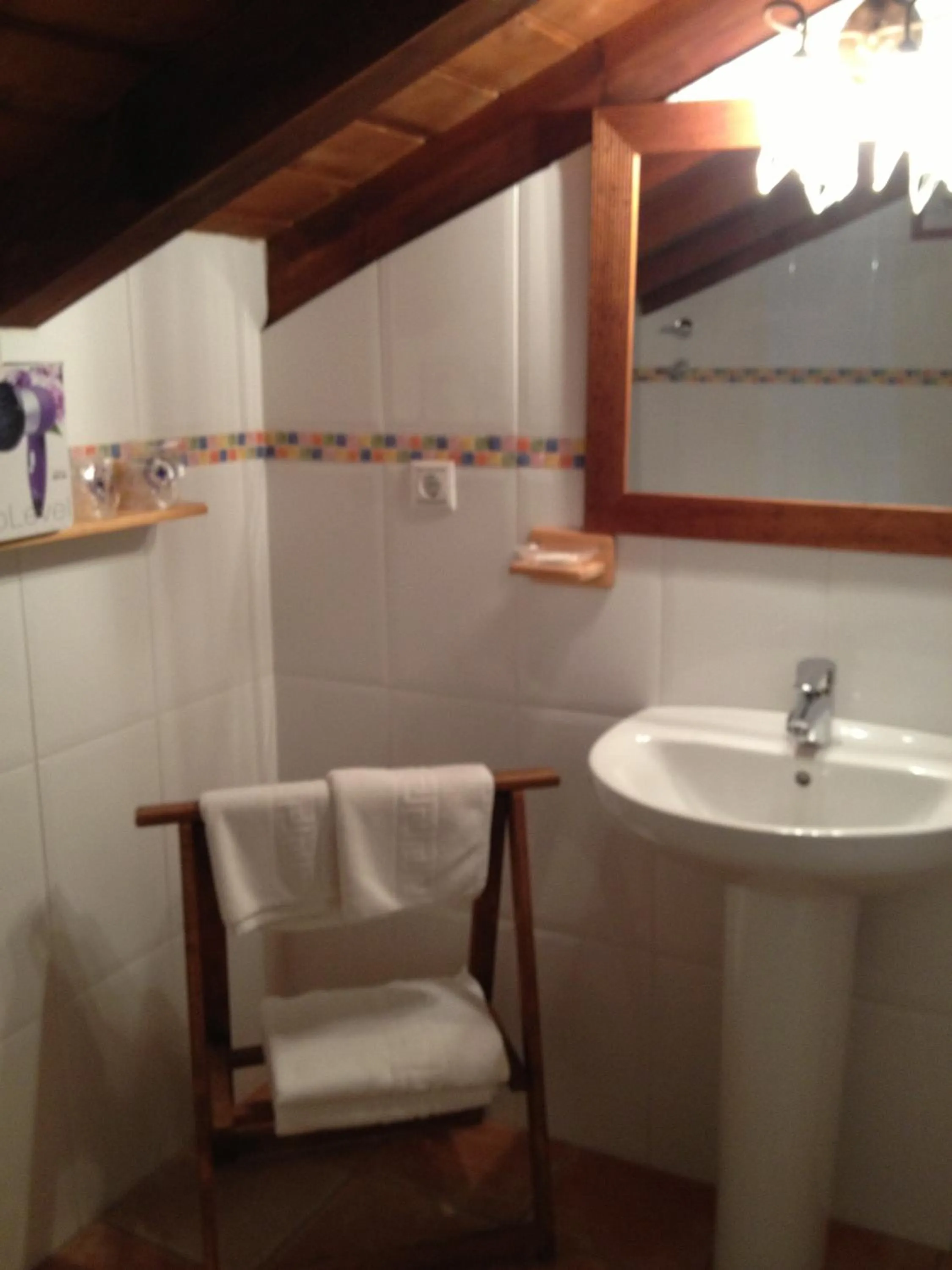 Bathroom in Hosteria San Emeterio