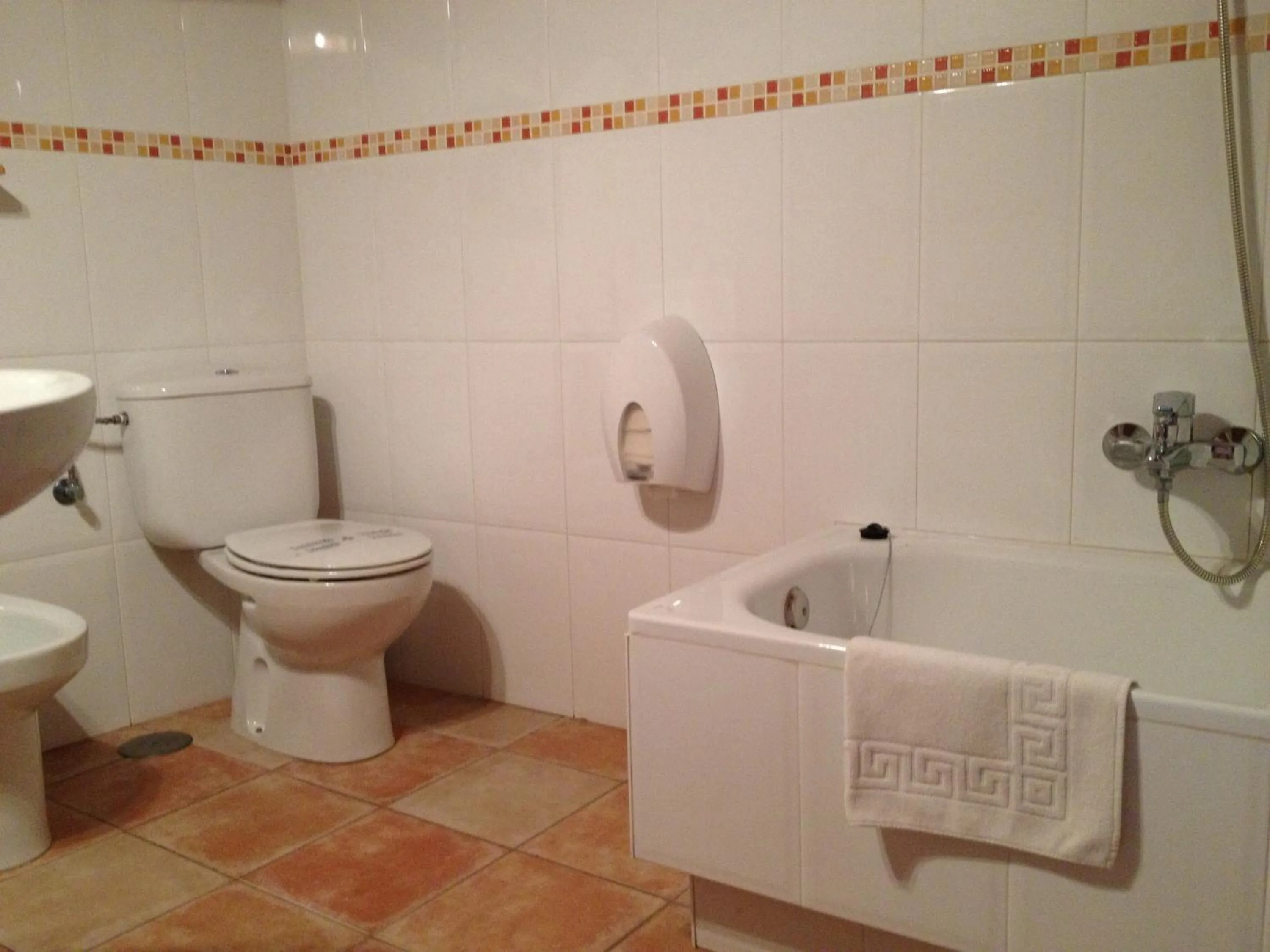 Bathroom in Hosteria San Emeterio