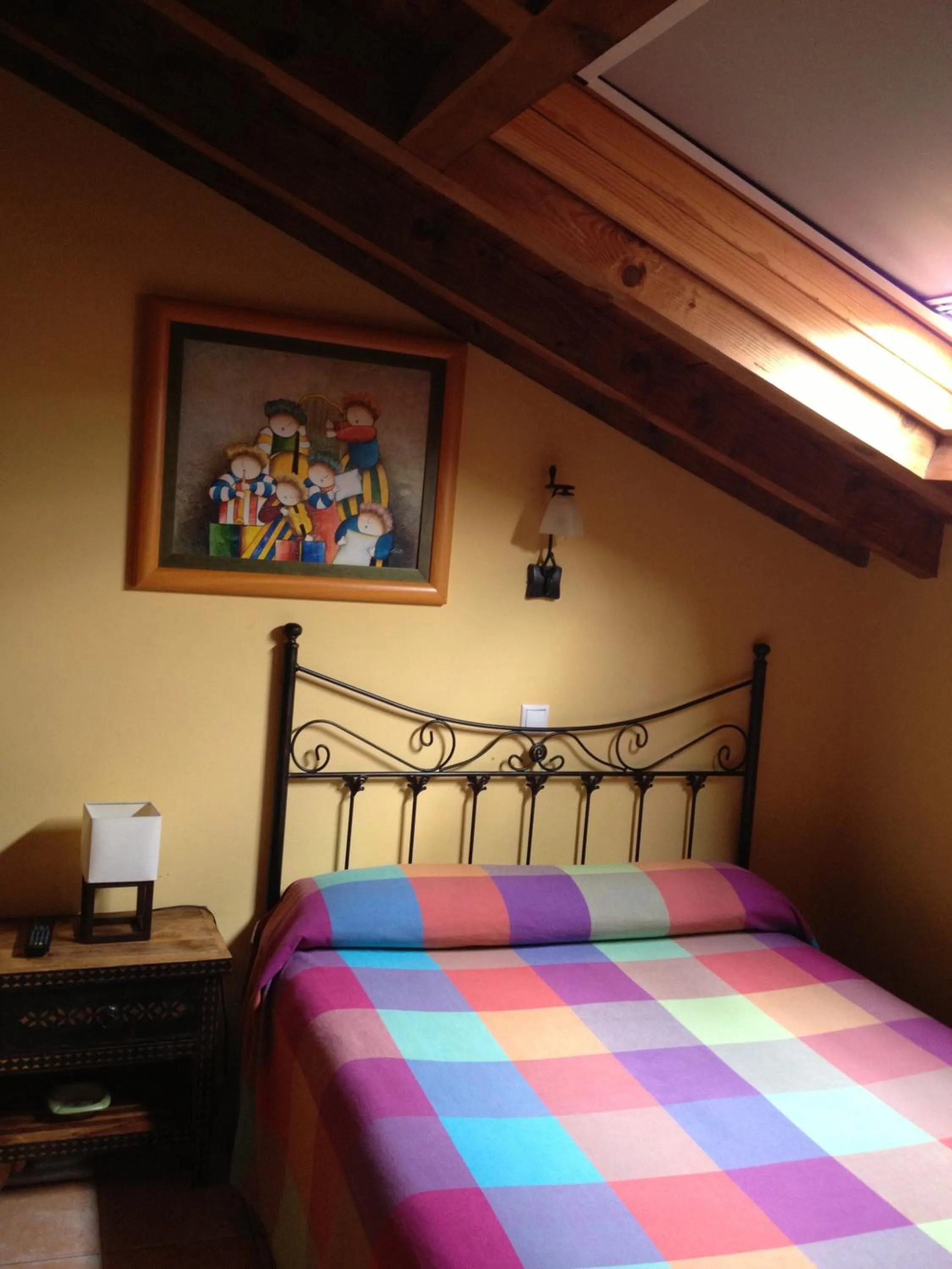 Bed in Hosteria San Emeterio