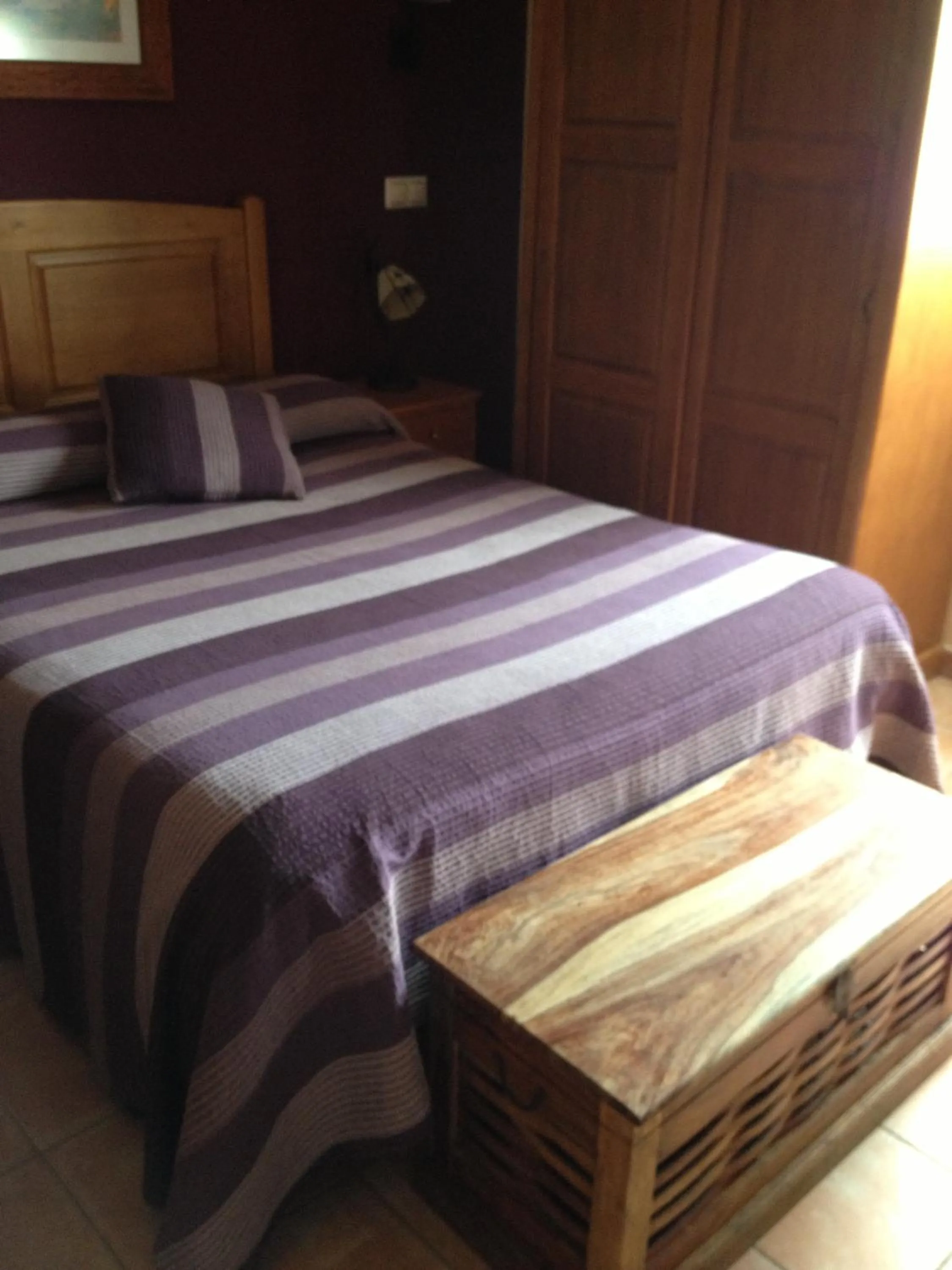 Bed in Hosteria San Emeterio