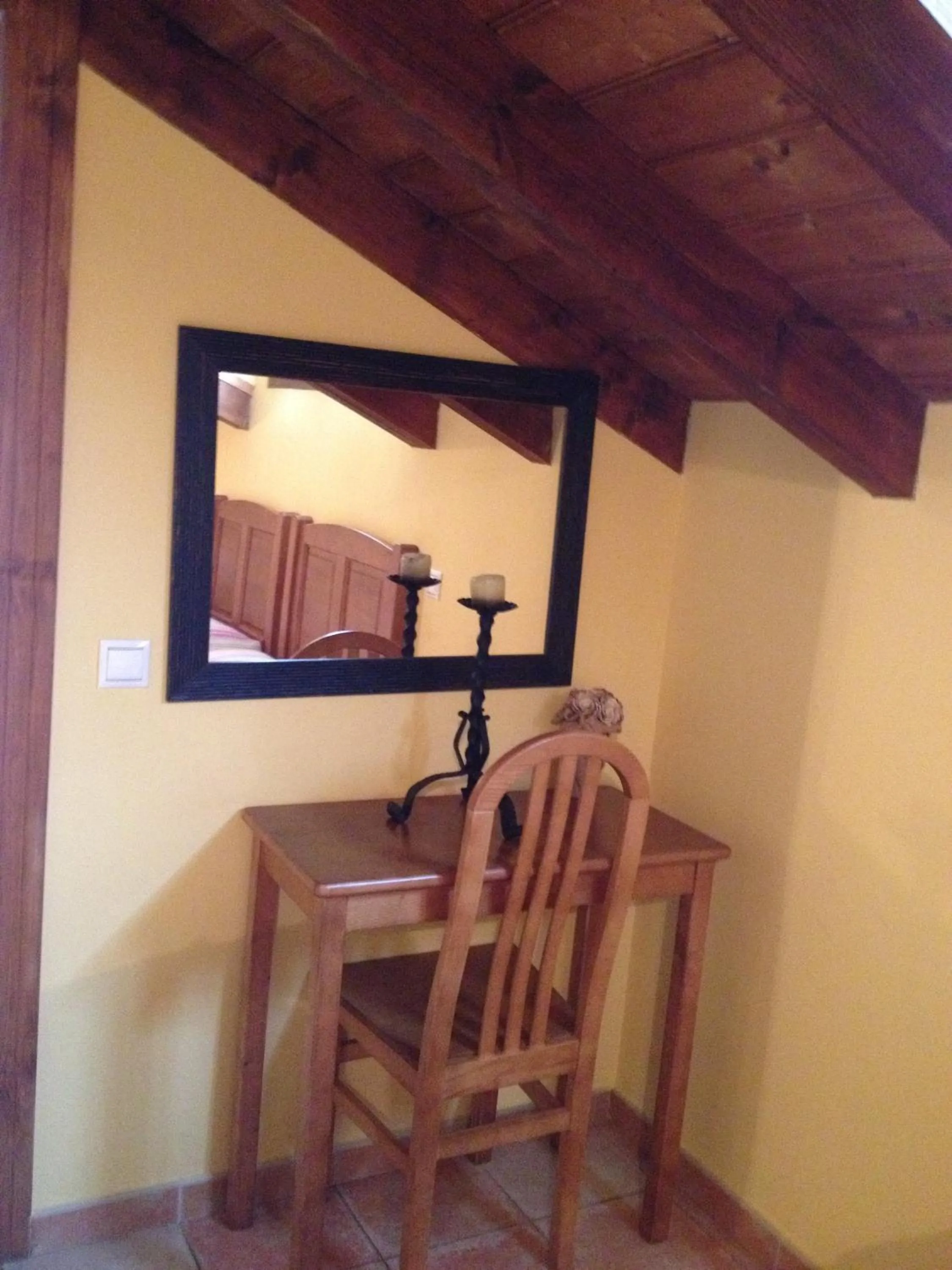 Decorative detail in Hosteria San Emeterio