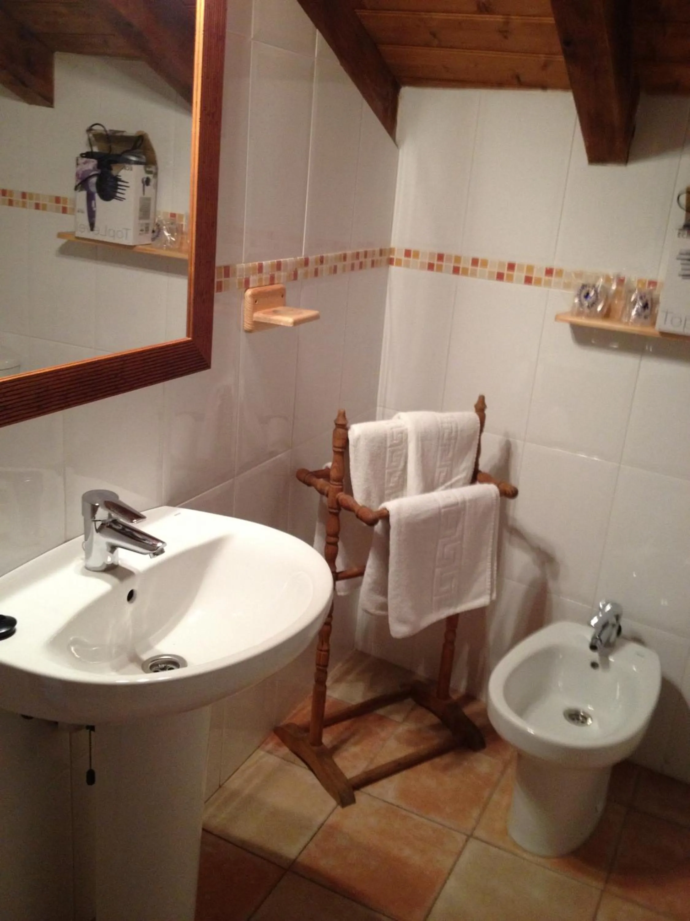 Bathroom in Hosteria San Emeterio