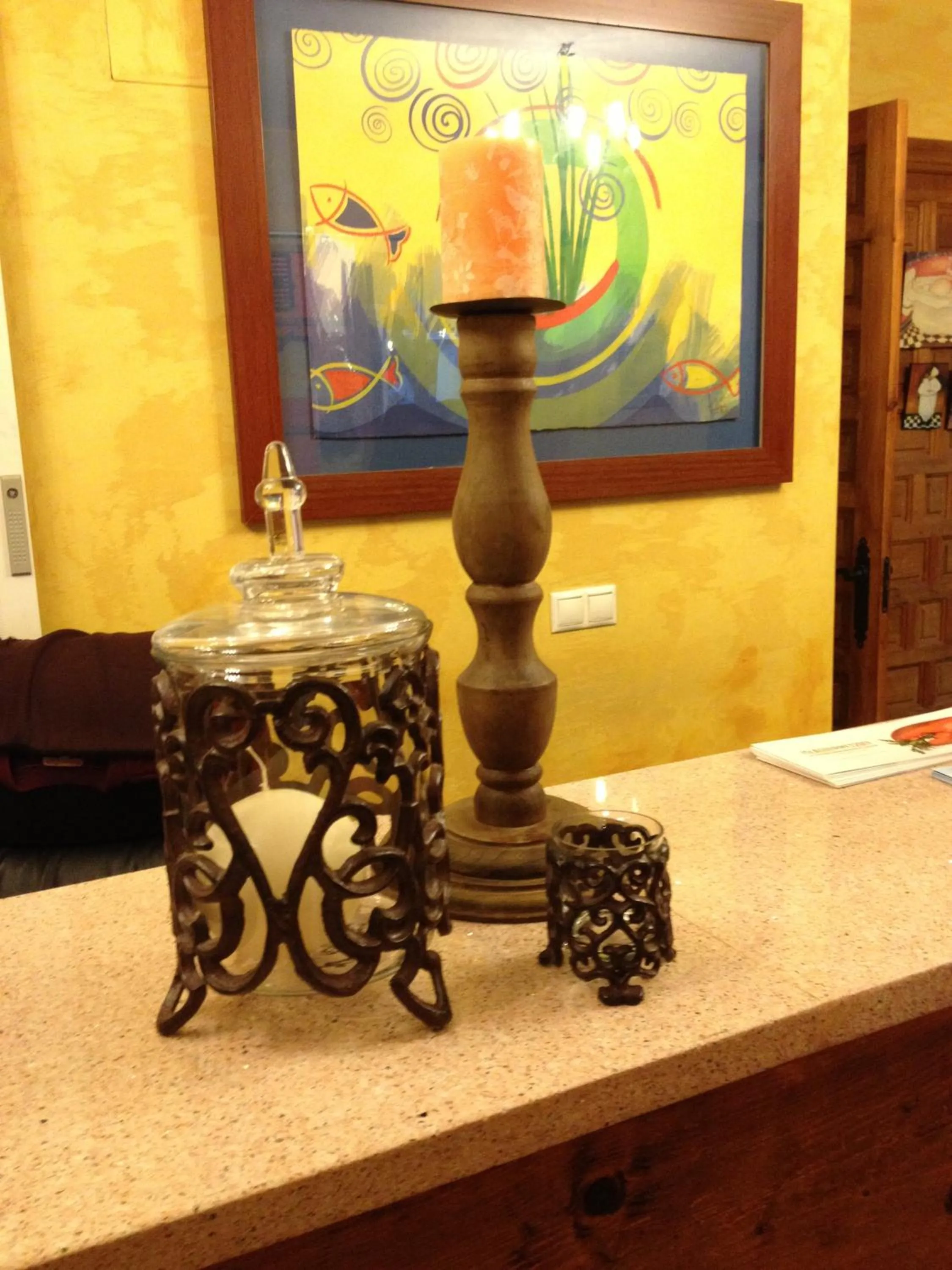 Lobby or reception in Hosteria San Emeterio