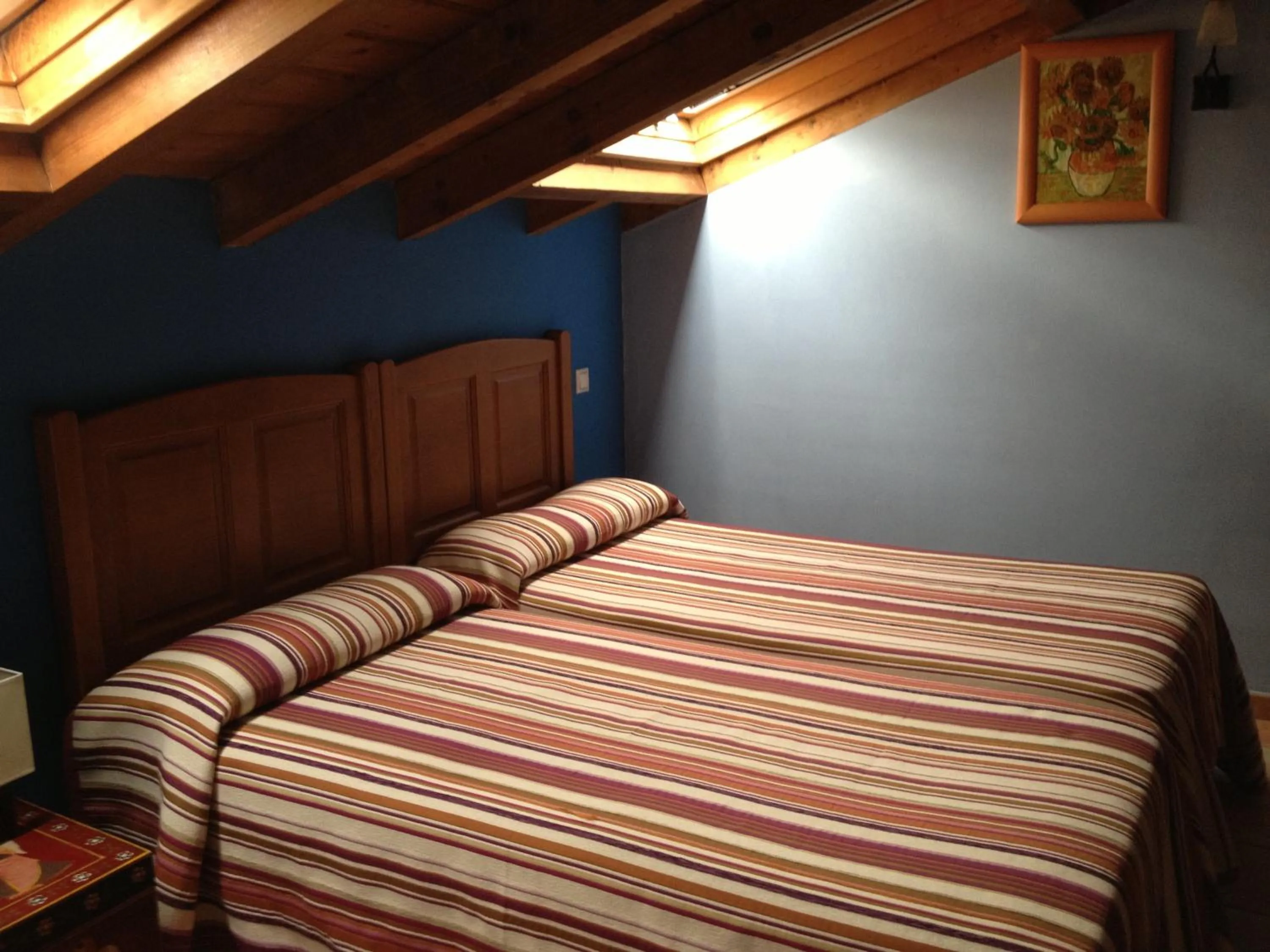 Bed in Hosteria San Emeterio