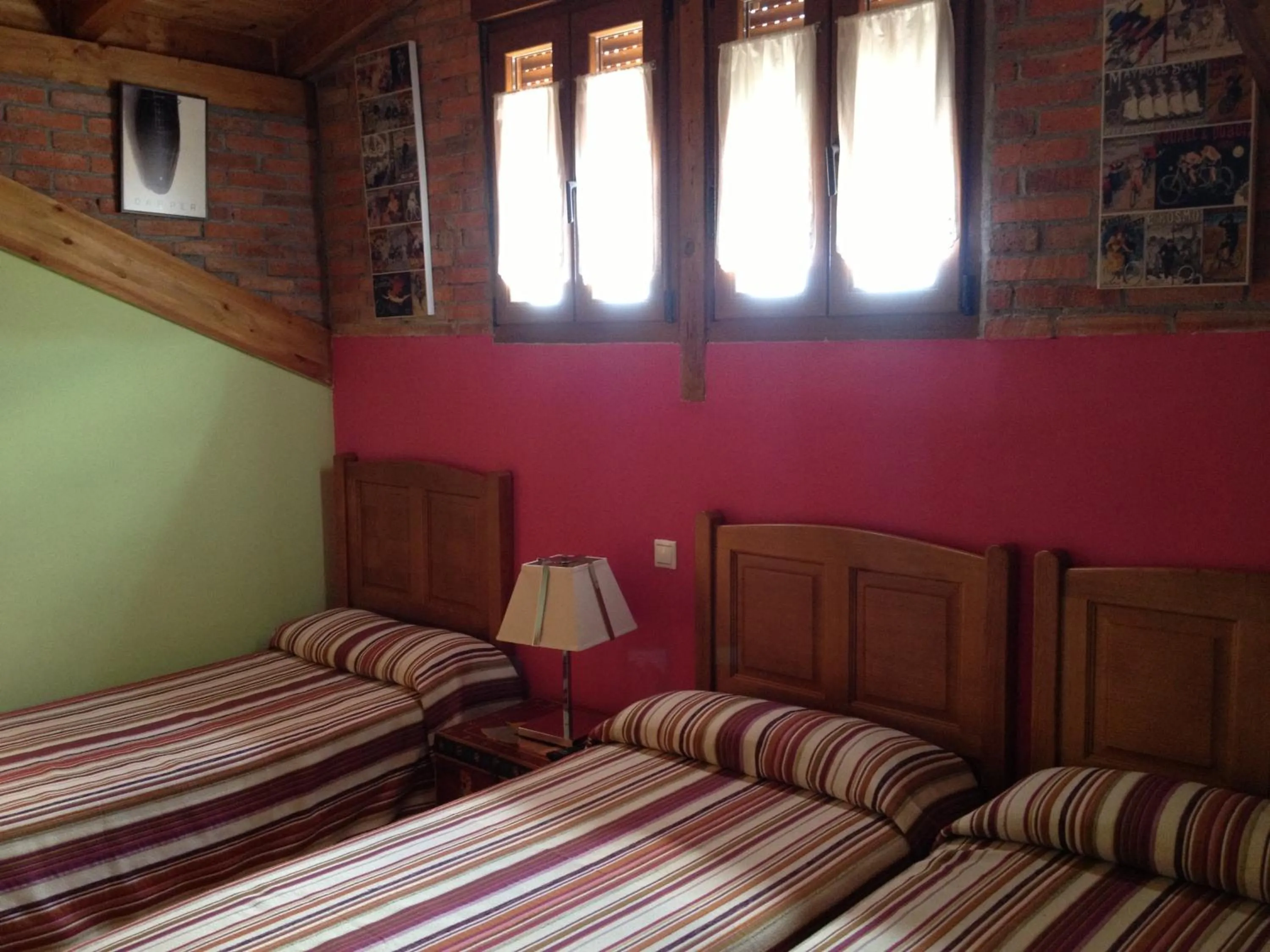 Bed in Hosteria San Emeterio
