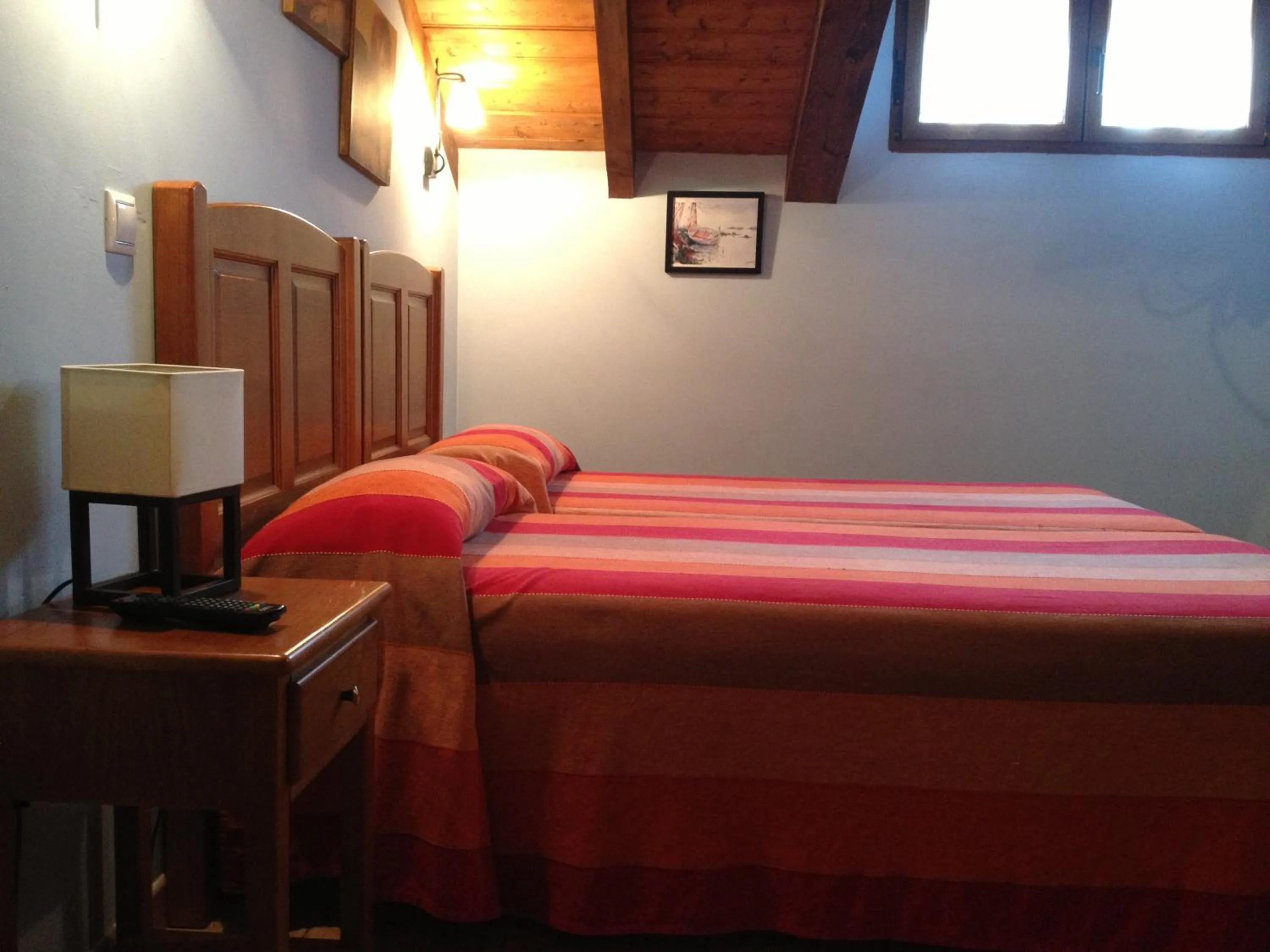 Bed in Hosteria San Emeterio