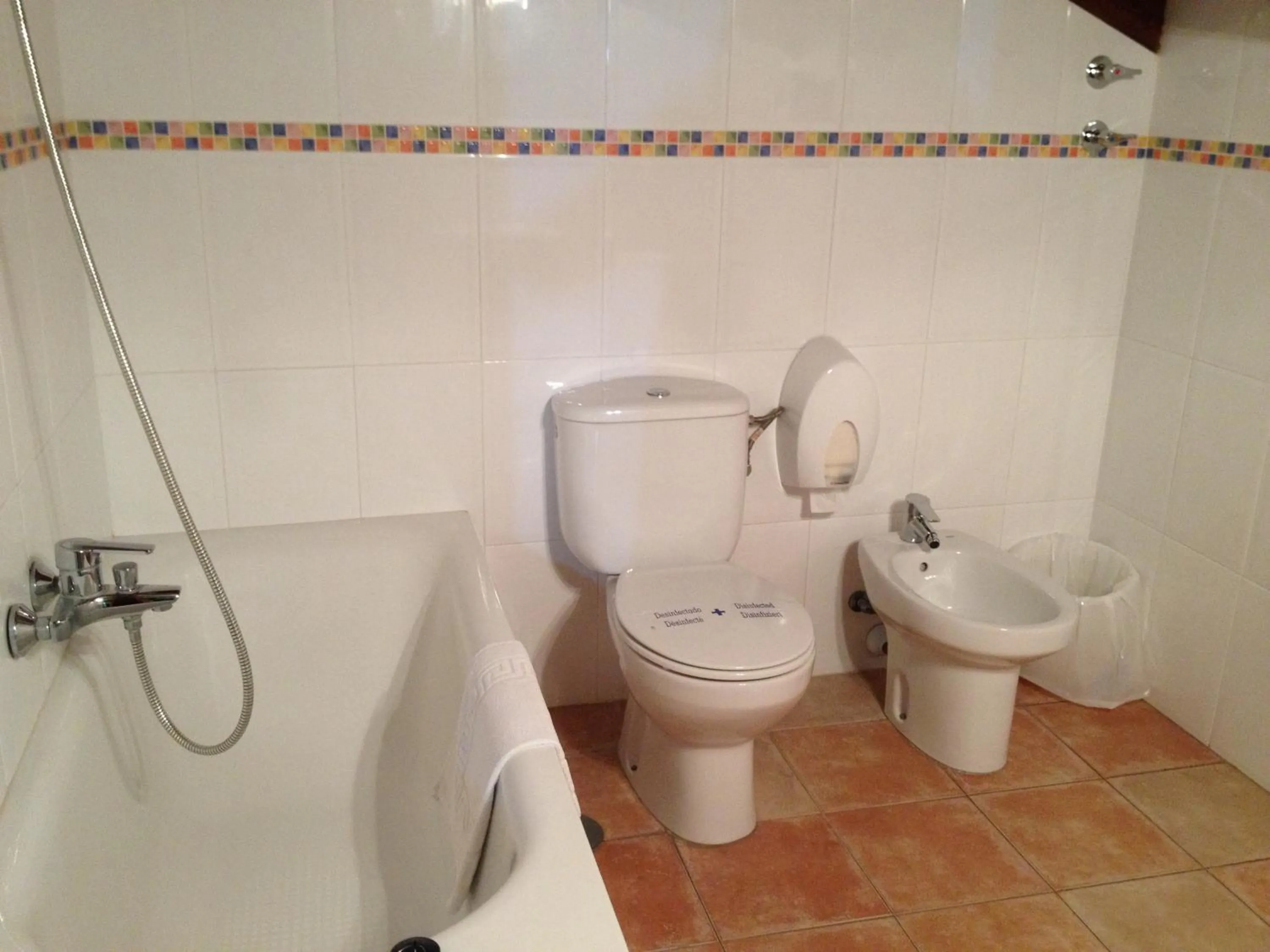 Bathroom in Hosteria San Emeterio