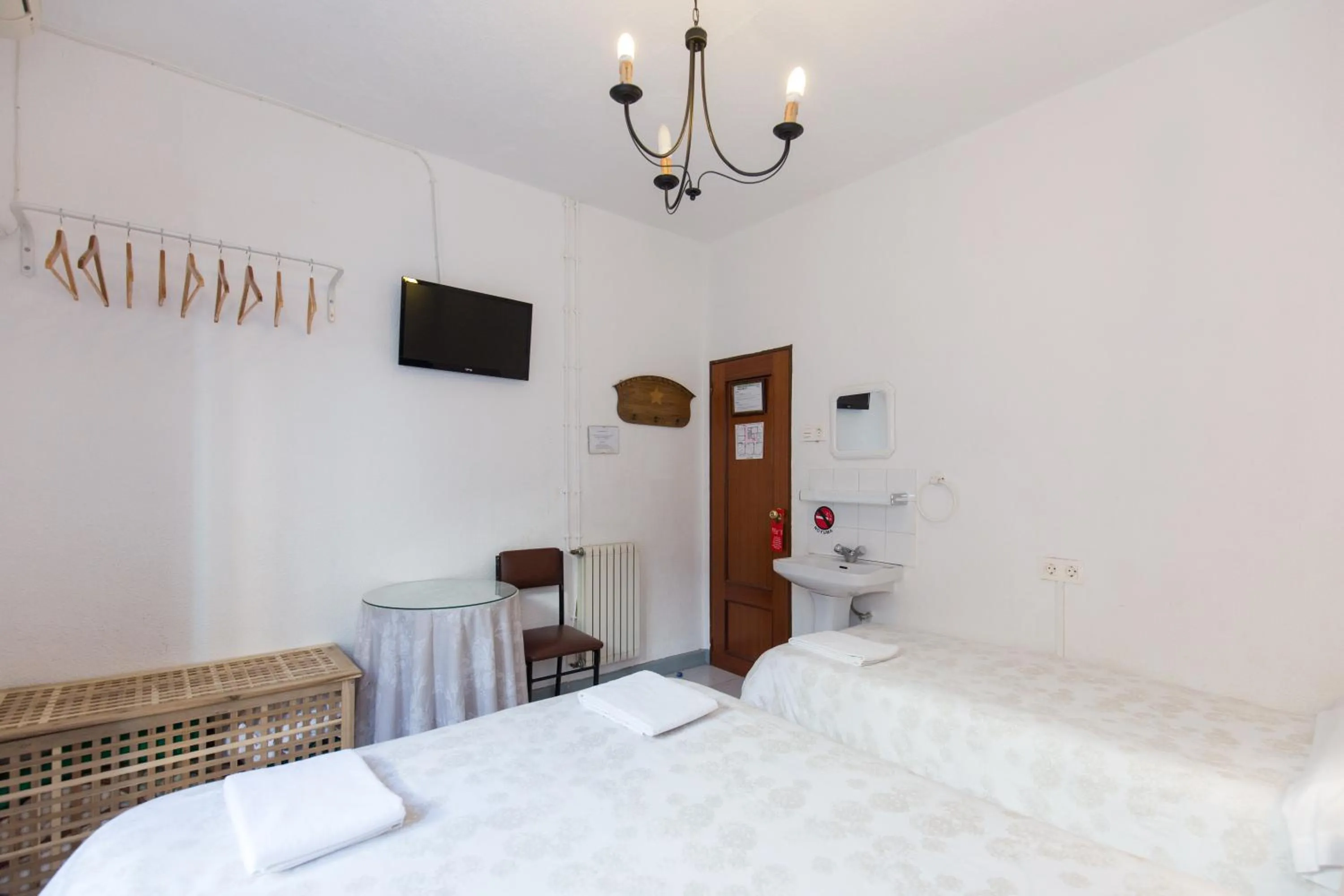 Bed in Pension Mesones