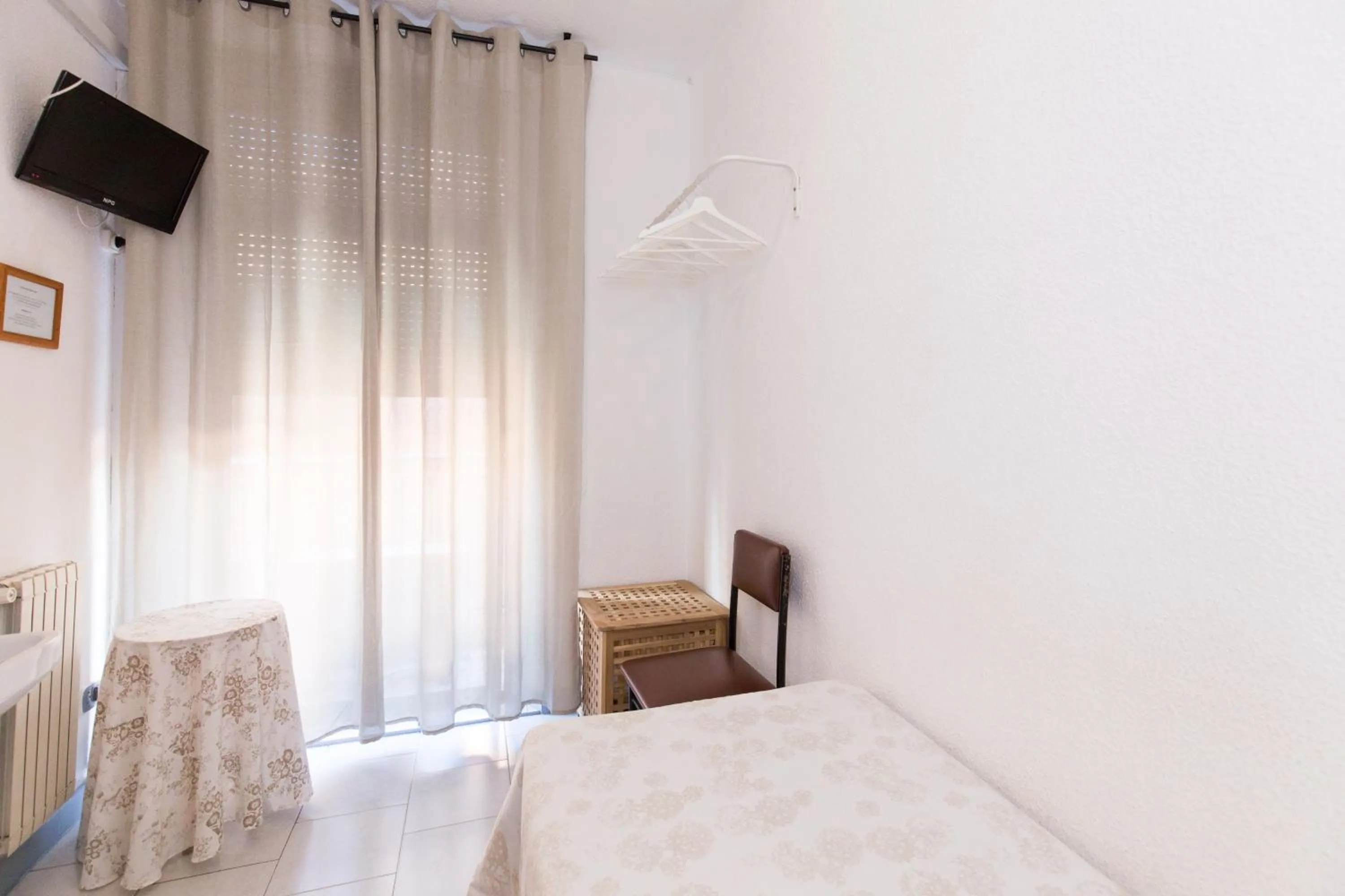 Bed in Pension Mesones