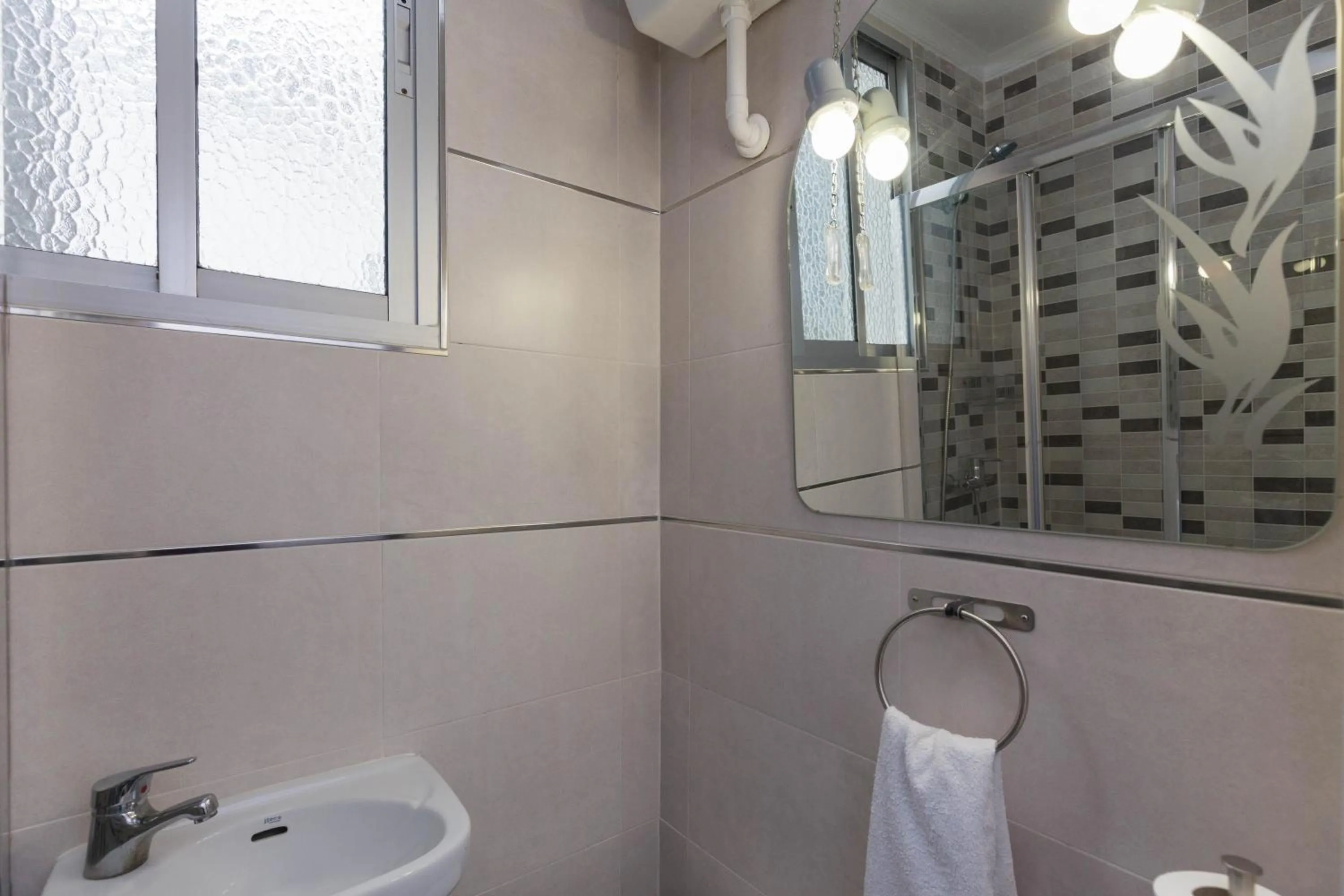 Bathroom in Pension Mesones