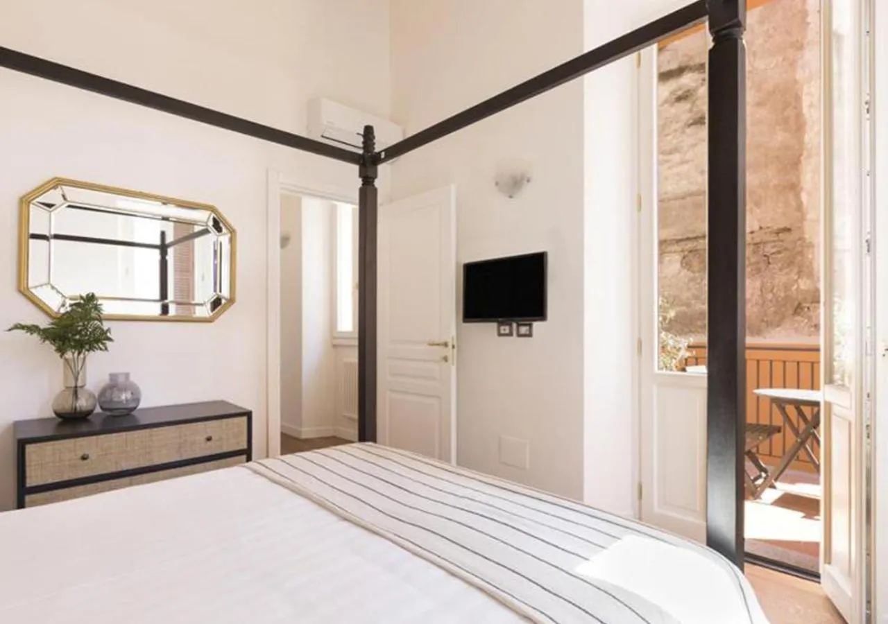 View (from property/room), Bed in Residenza Palline by Hili