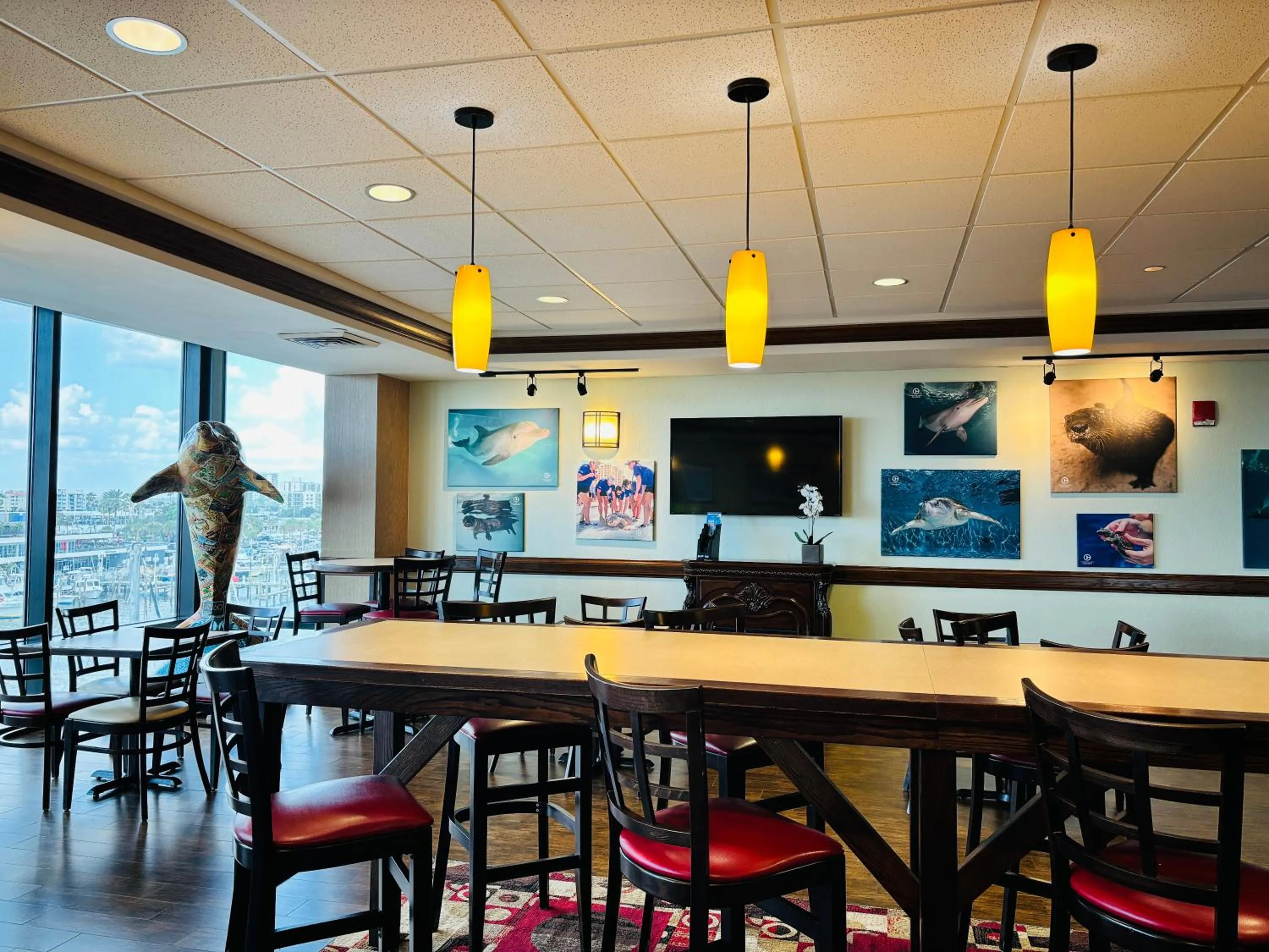 Seating area in Pier House 60 Clearwater Beach Marina Hotel