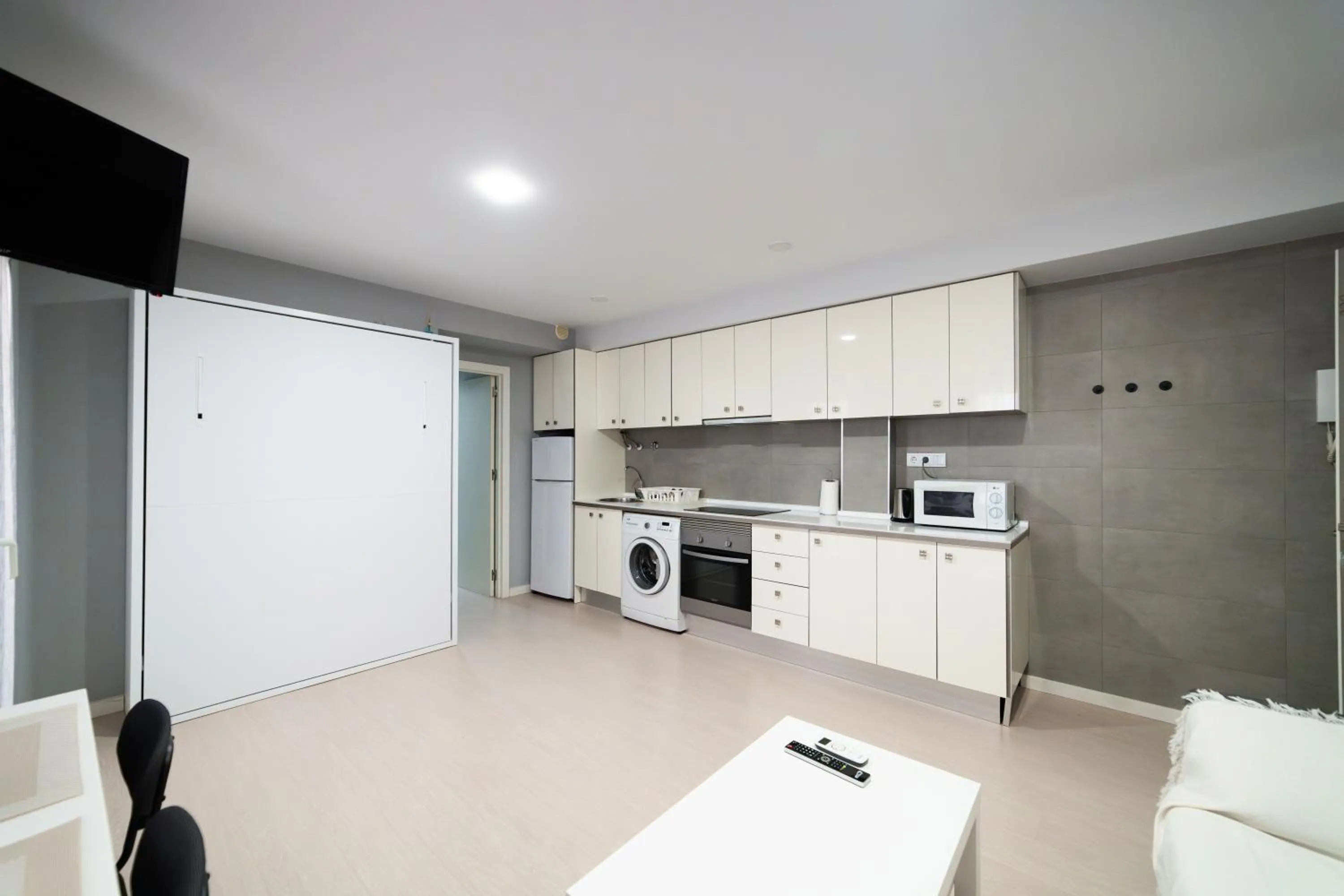 Kitchen or kitchenette in Hotel Quatre Llunes