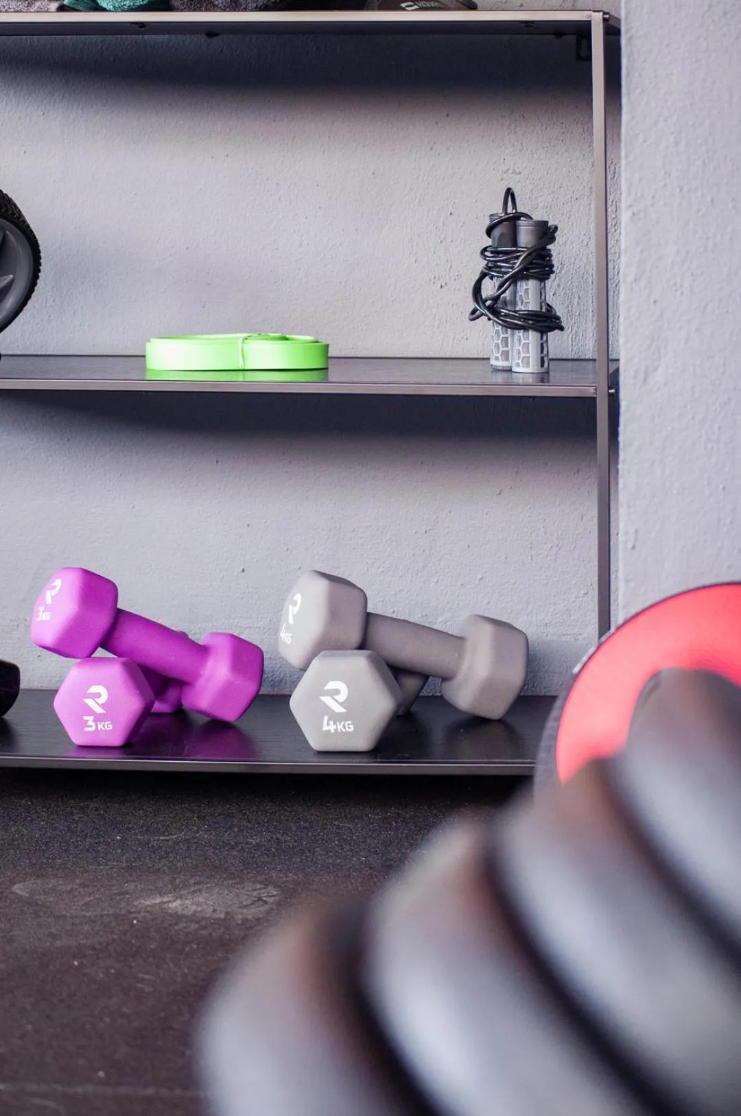 Fitness centre/facilities in Hotel Quatre Llunes