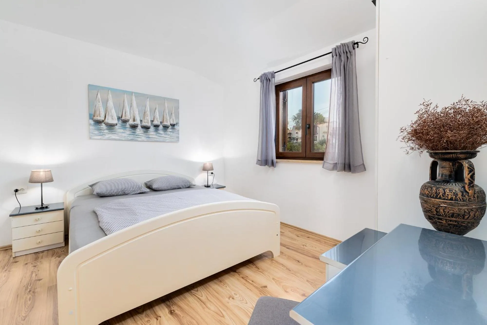 Bedroom, Bed in Apartment Karabaic by El-Pi Tours