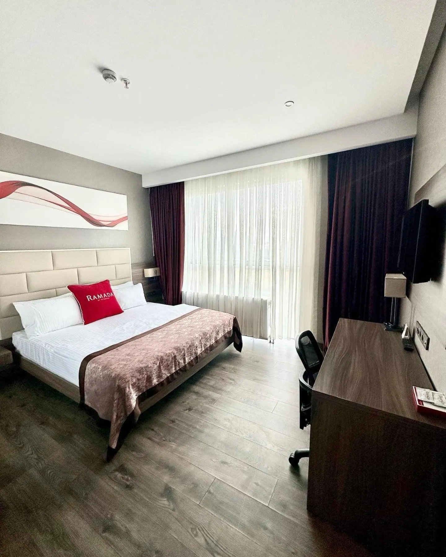 Bedroom, Bed in Ramada by Wyndham Sivas