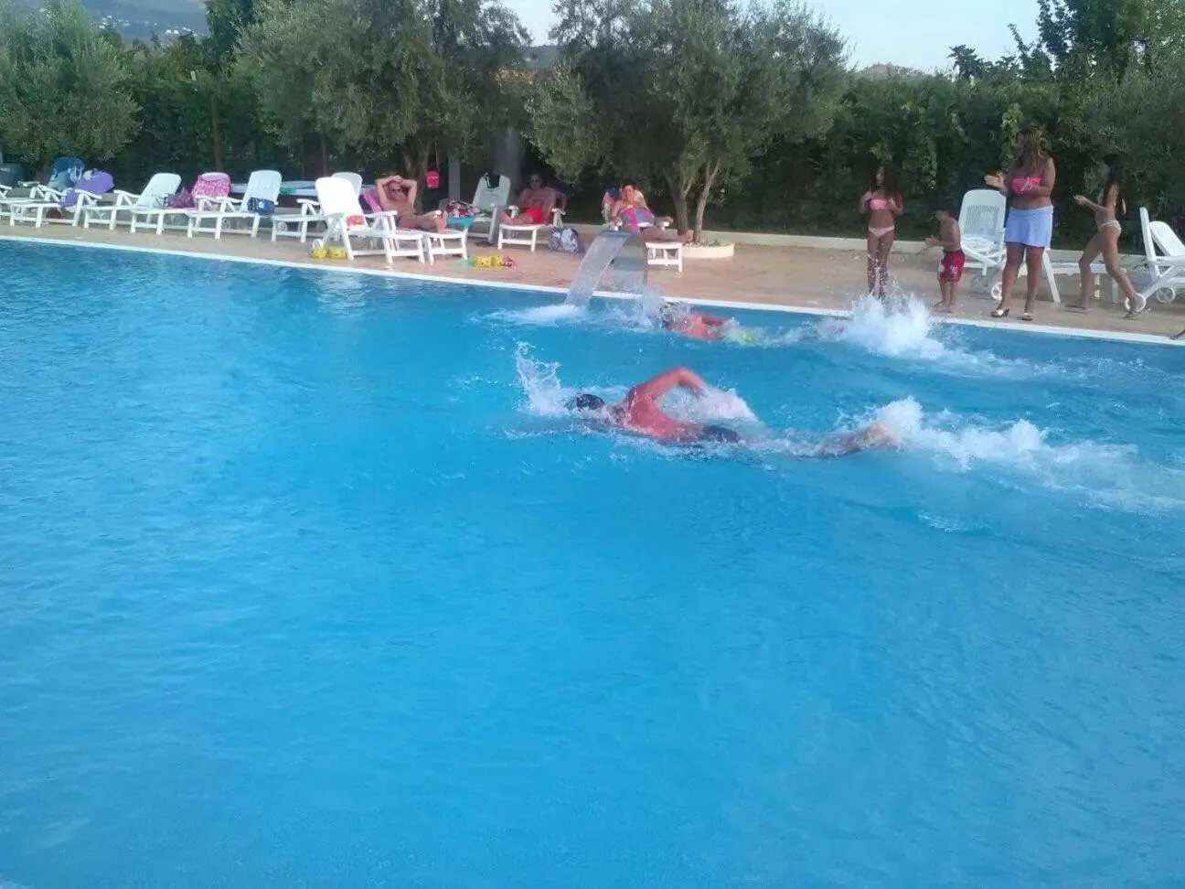 Pool view in Suite Hotel Dominicus
