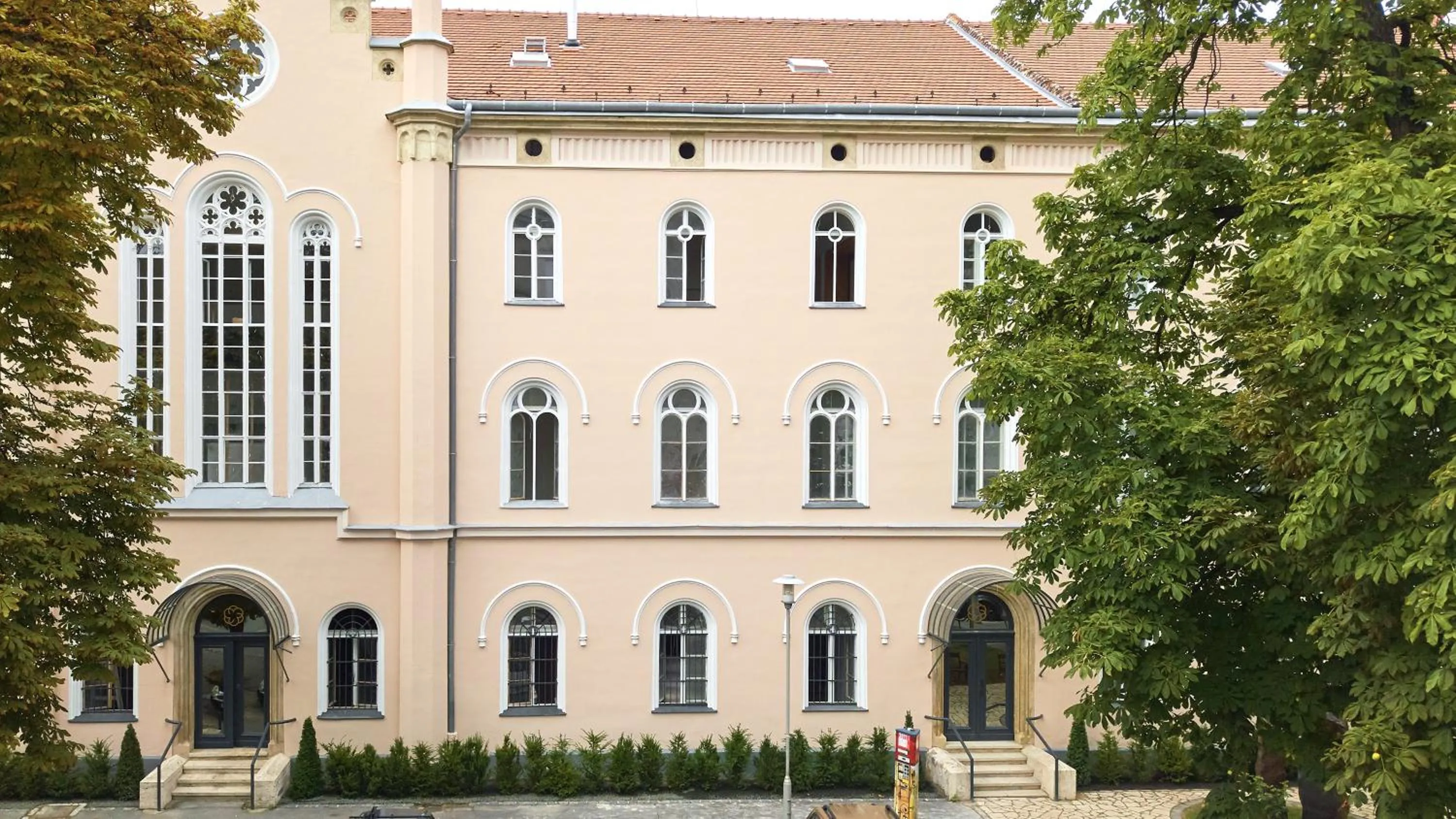 Property building in Monastery Boutique Hotel Budapest