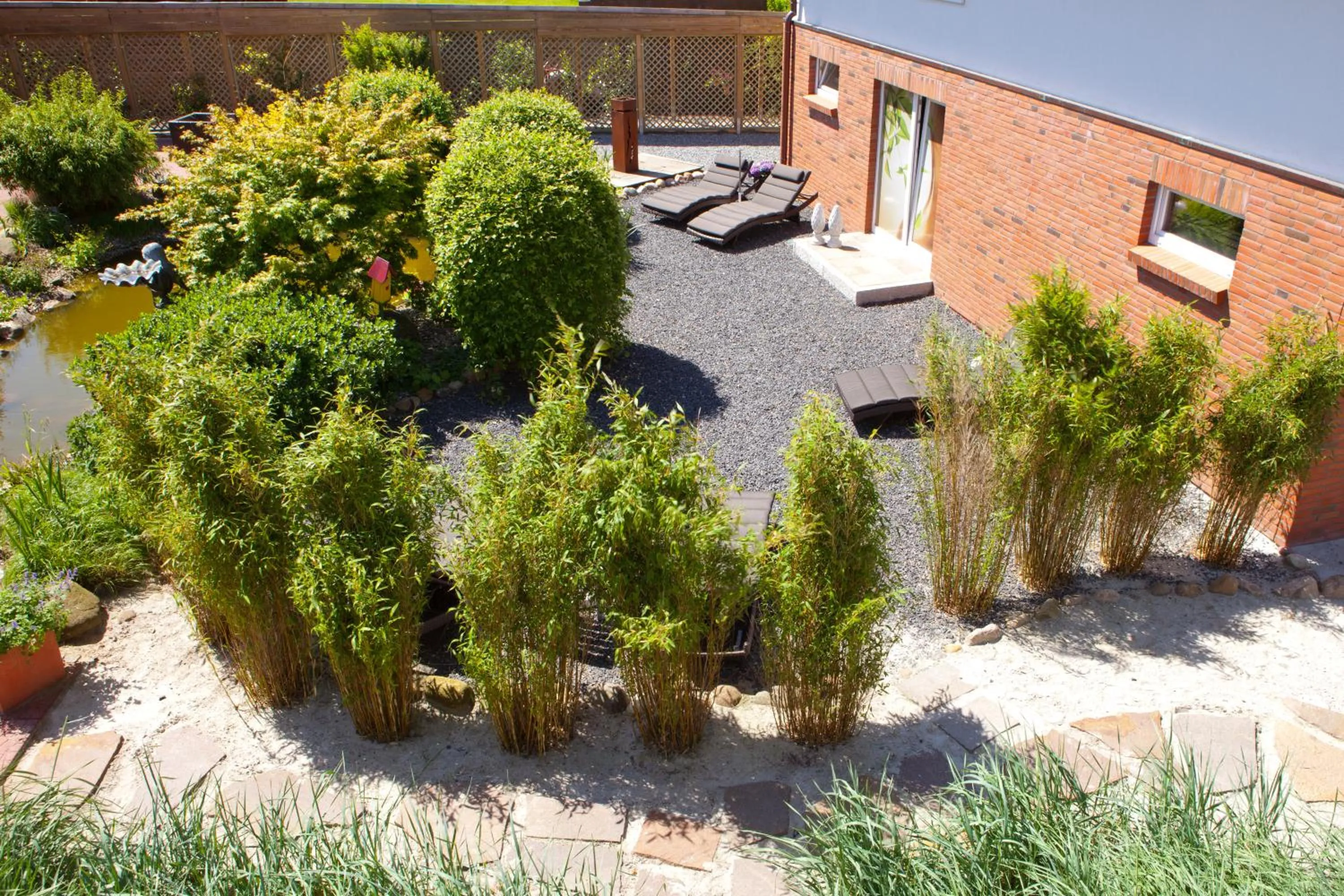 Garden in Boutiquehotel Myn Utspann