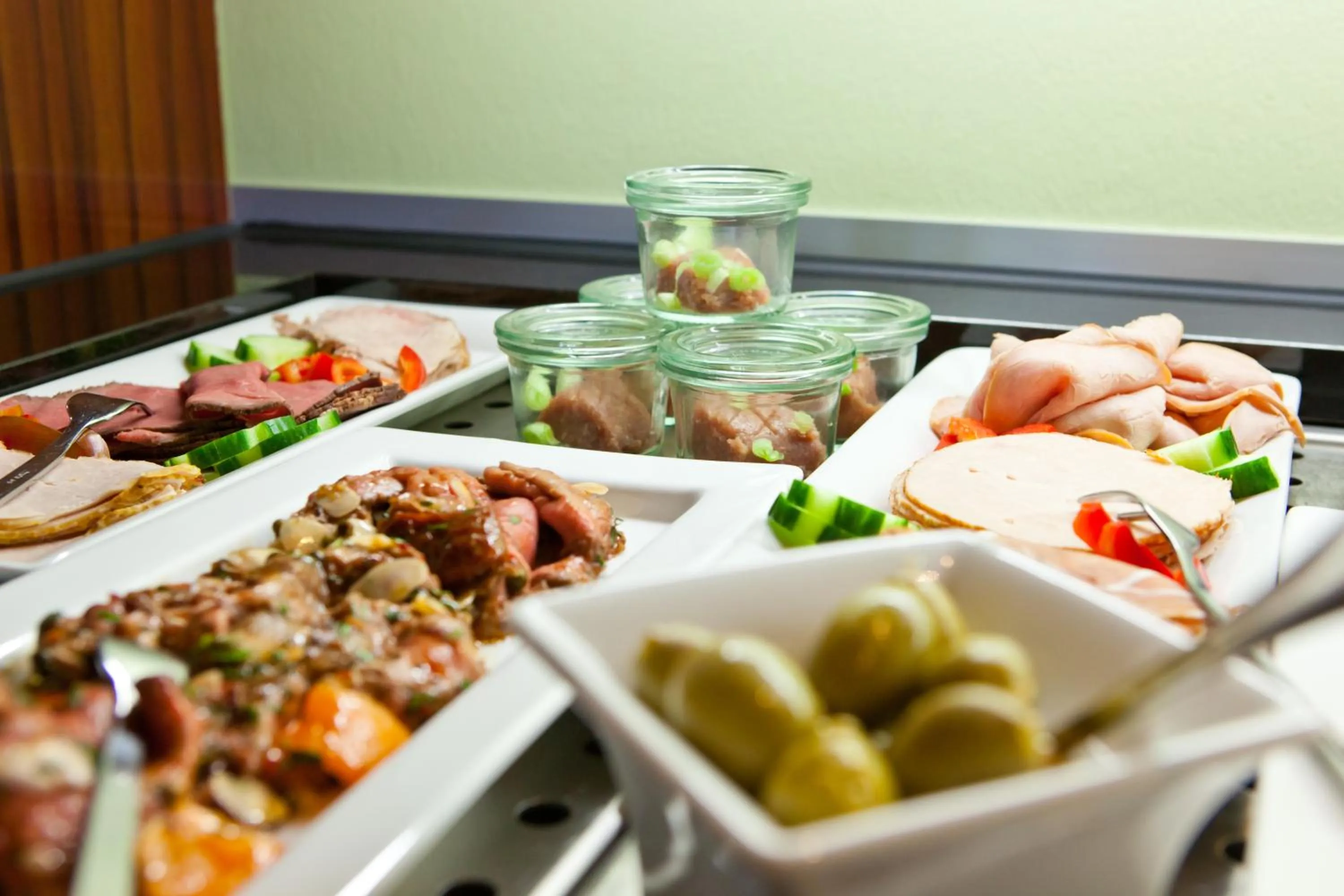 Buffet breakfast in Boutiquehotel Myn Utspann