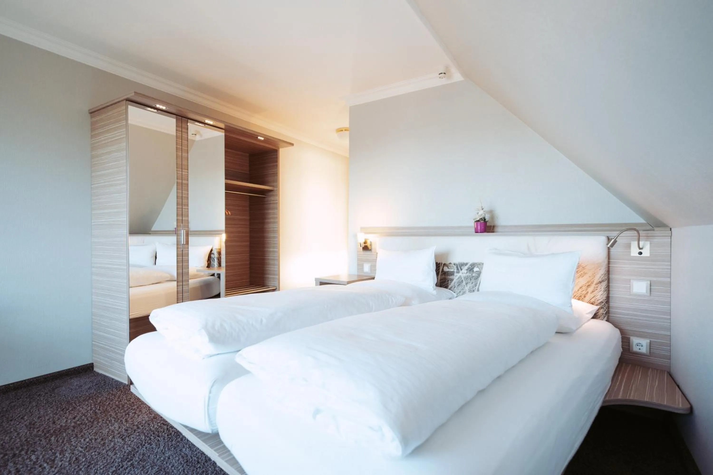 Bed in Boutiquehotel Myn Utspann