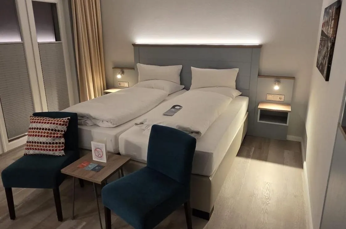 Bed in Boutiquehotel Myn Utspann